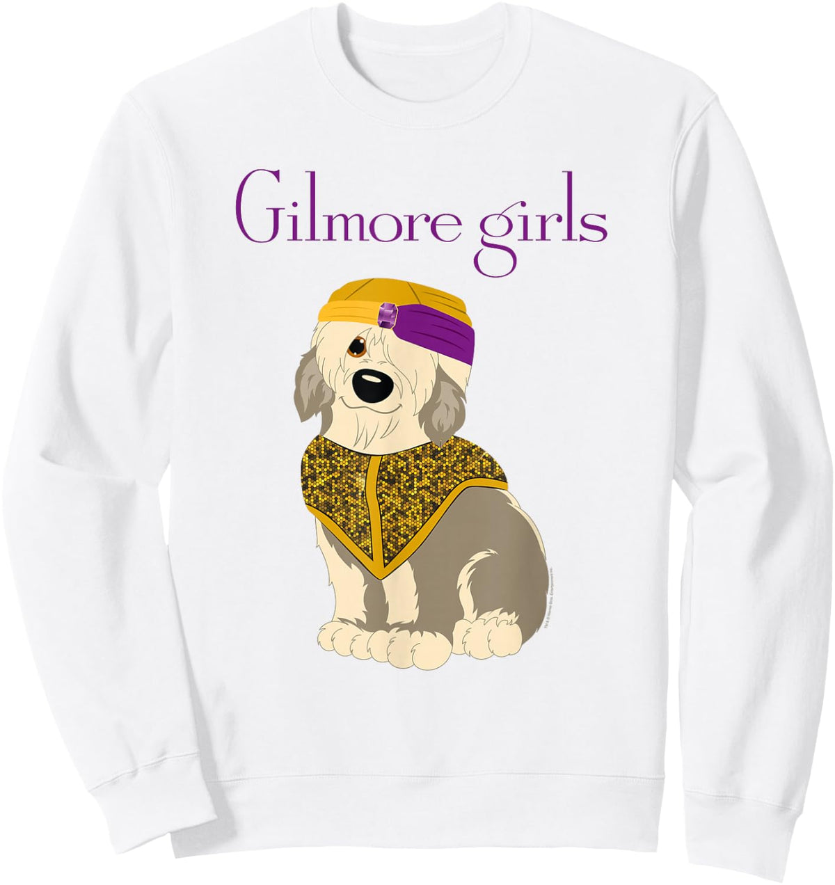 Gilmore Girls Paul Anka Doggy Swami Sweatshirt - Sweatshirt | White