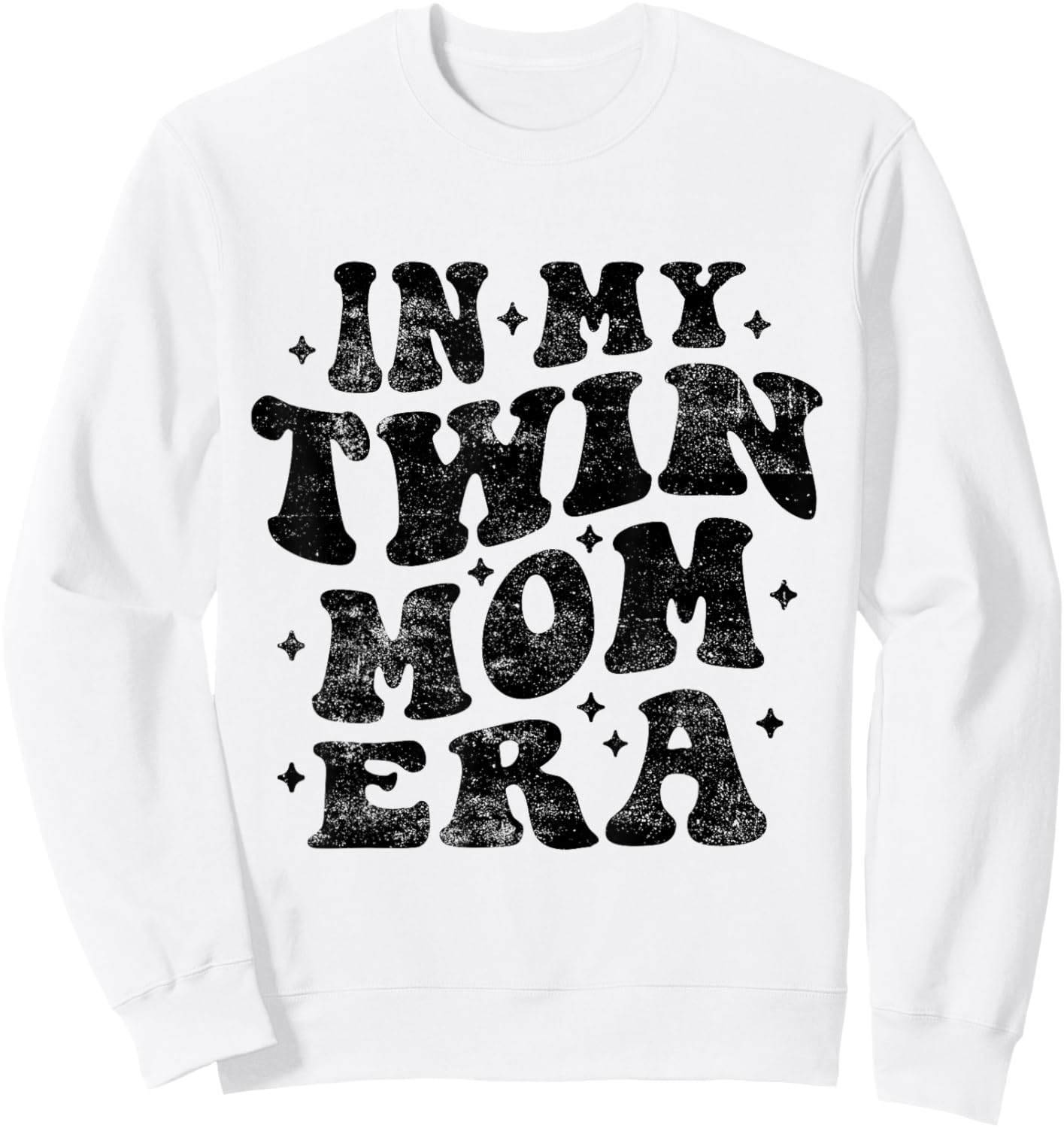 In My Twin Mom Era Funny Twin Mom Mothers Day Sweatshirt - Sweatshirt | White