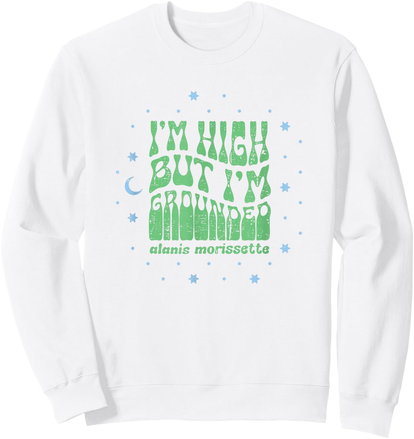 Alanis Morissette - Grounded Sweatshirt - Sweatshirt | White