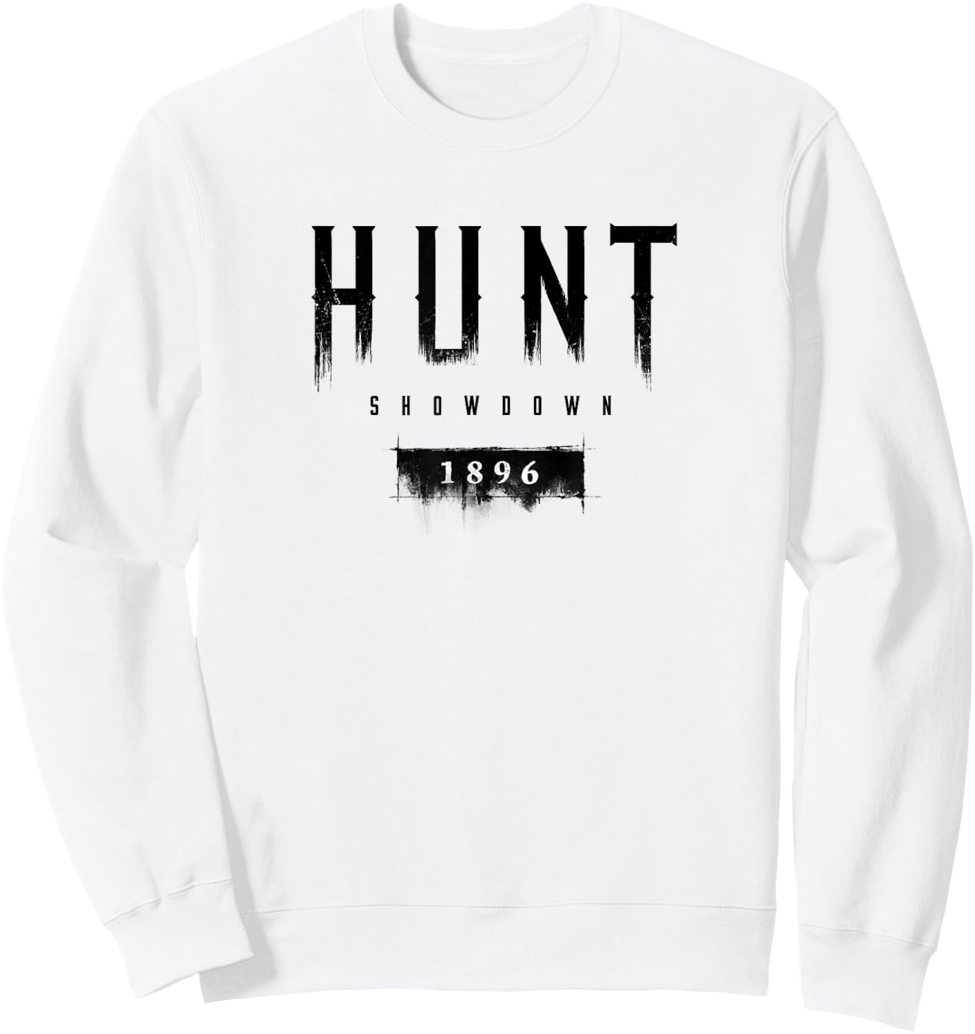 Hunt: Showdown 1896 Logo Light Edition Sweatshirt - Sweatshirt | White
