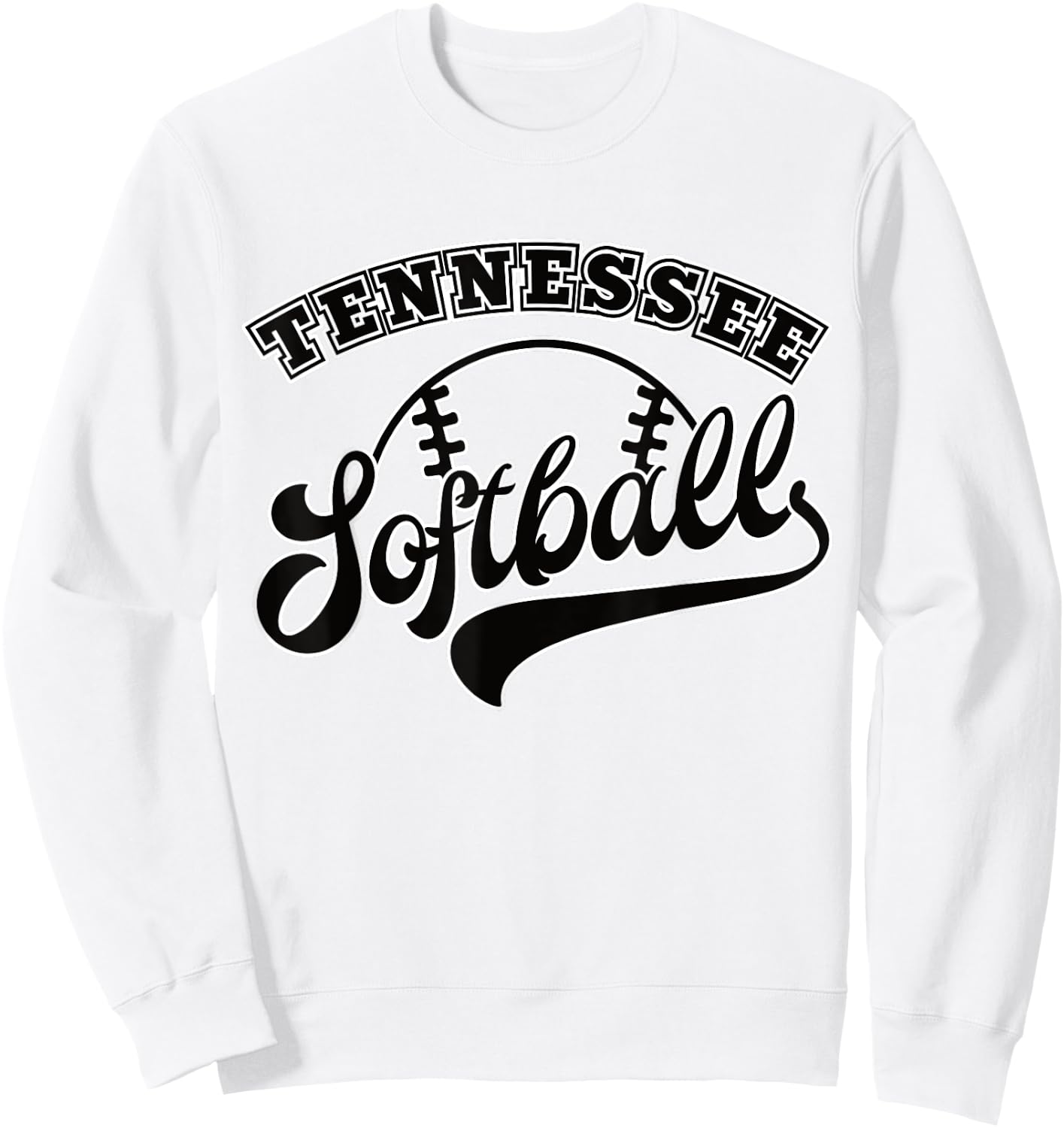 Tennessee Softball - Softball Fan Sweatshirt - Sweatshirt | White