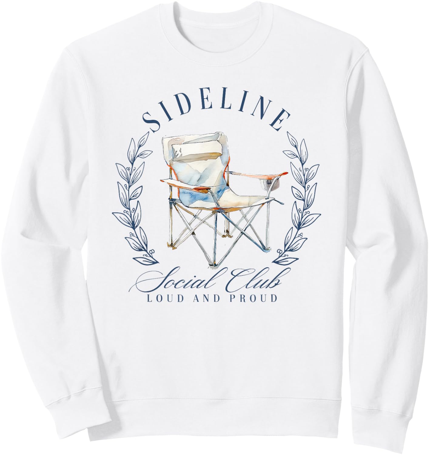 Sideline Social Club Sweatshirt - Sweatshirt | White