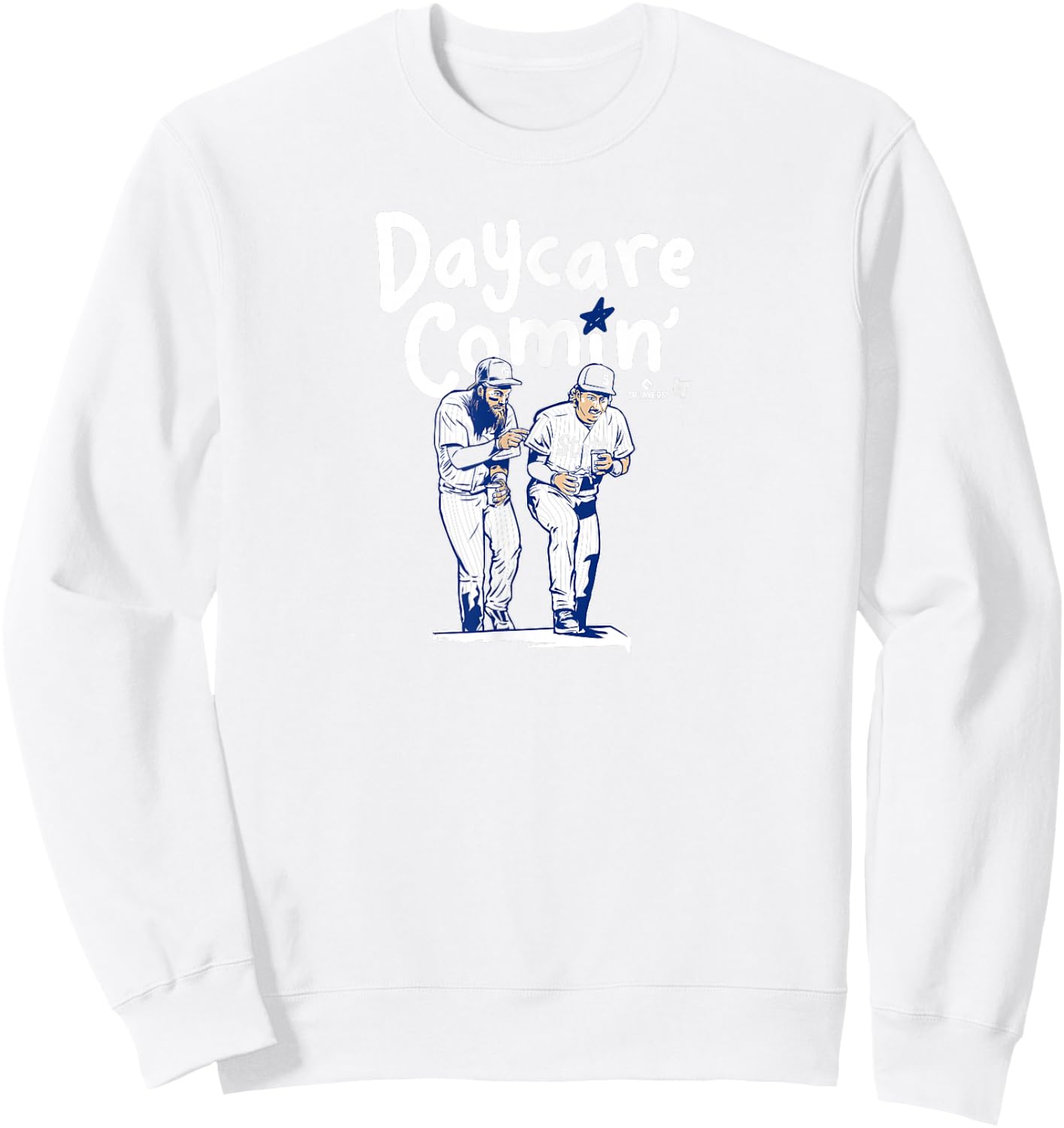 Brandon Marsh & Bryson Stott - Daycare Comin' - Philadelphia Sweatshirt - Sweatshirt | White
