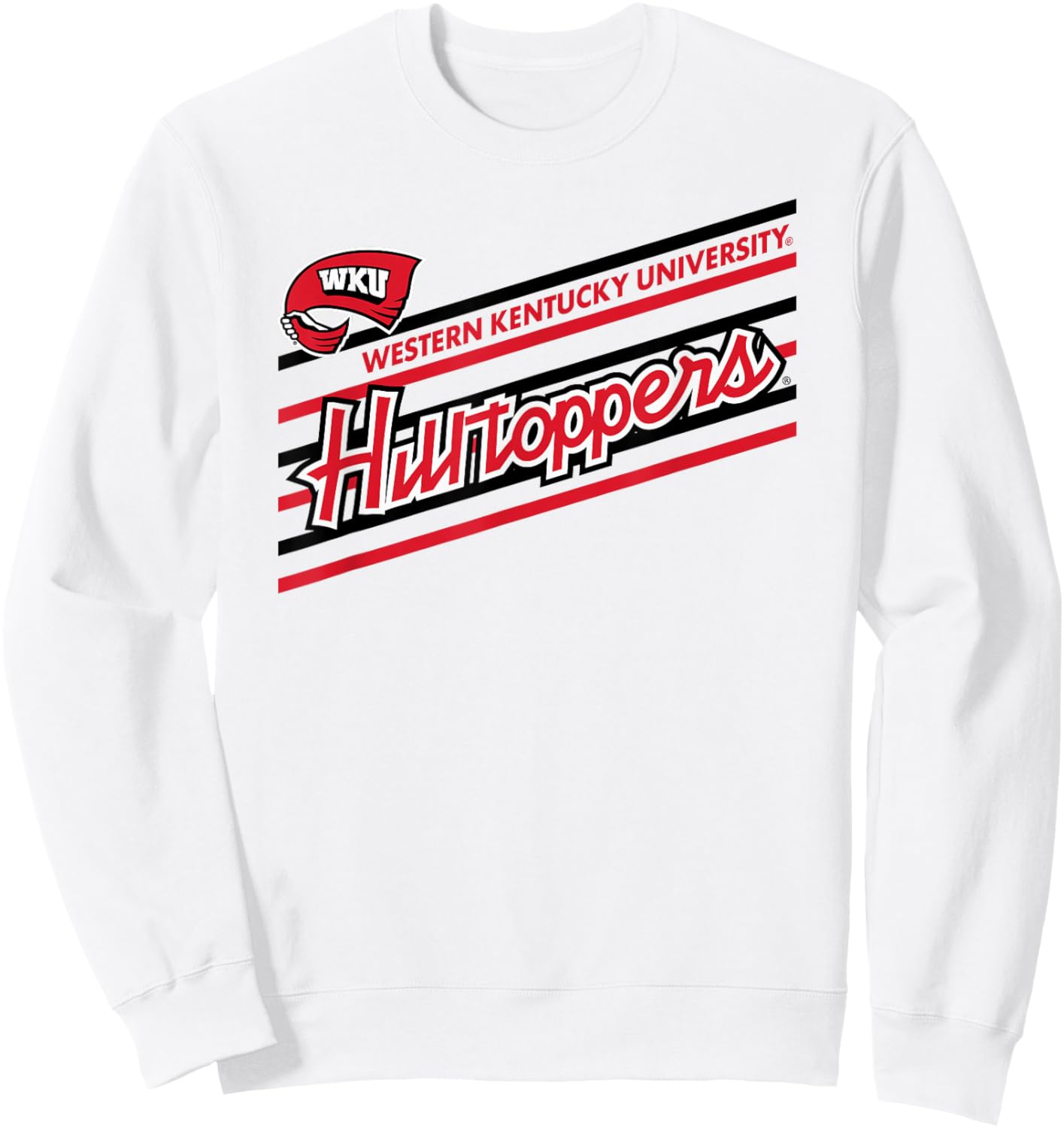 Western Kentucky Hilltoppers Retro Performer Gray Sweatshirt - Sweatshirt | White