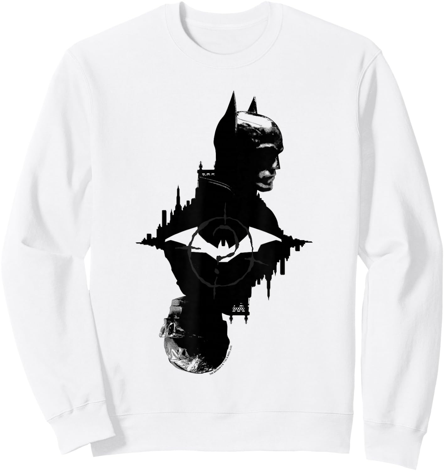 The Batman And The Riddler Sweatshirt - Sweatshirt | White