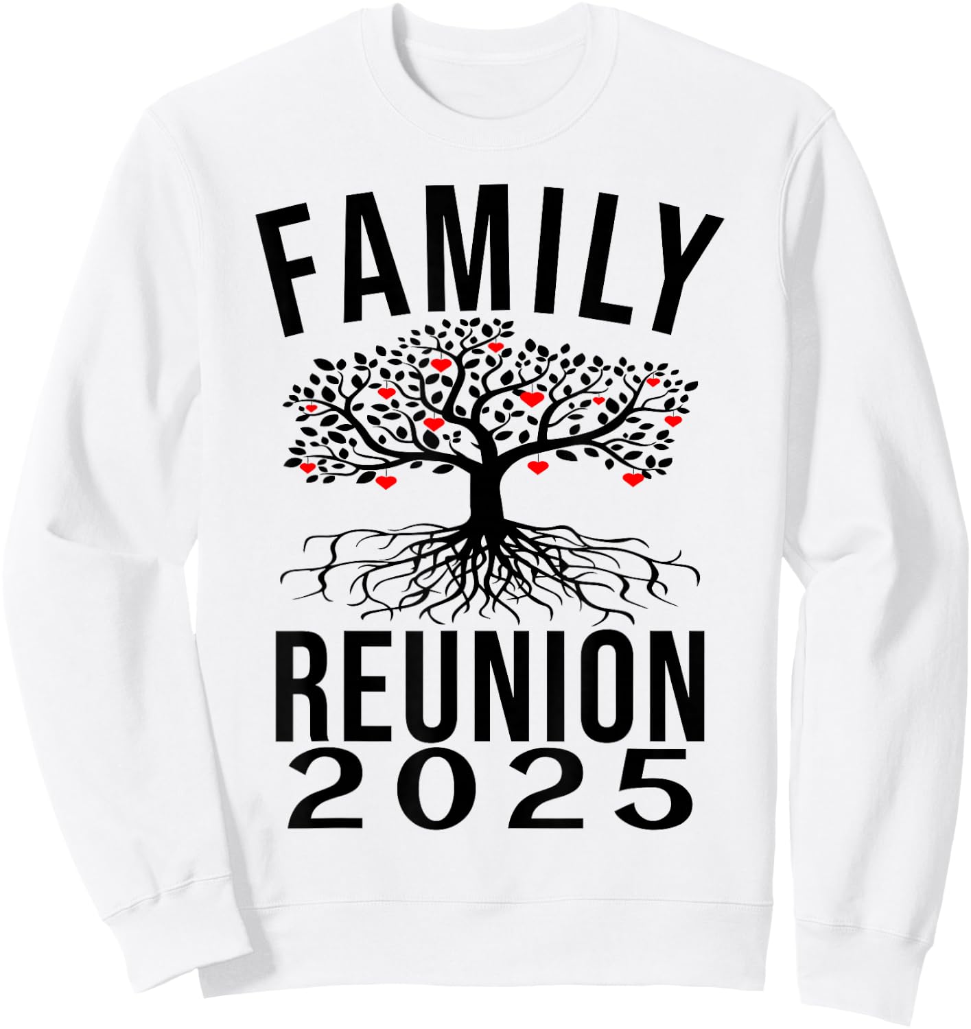 Family Reunion 2025 Family Reunion Vacation Matching Group Sweatshirt - Sweatshirt | White