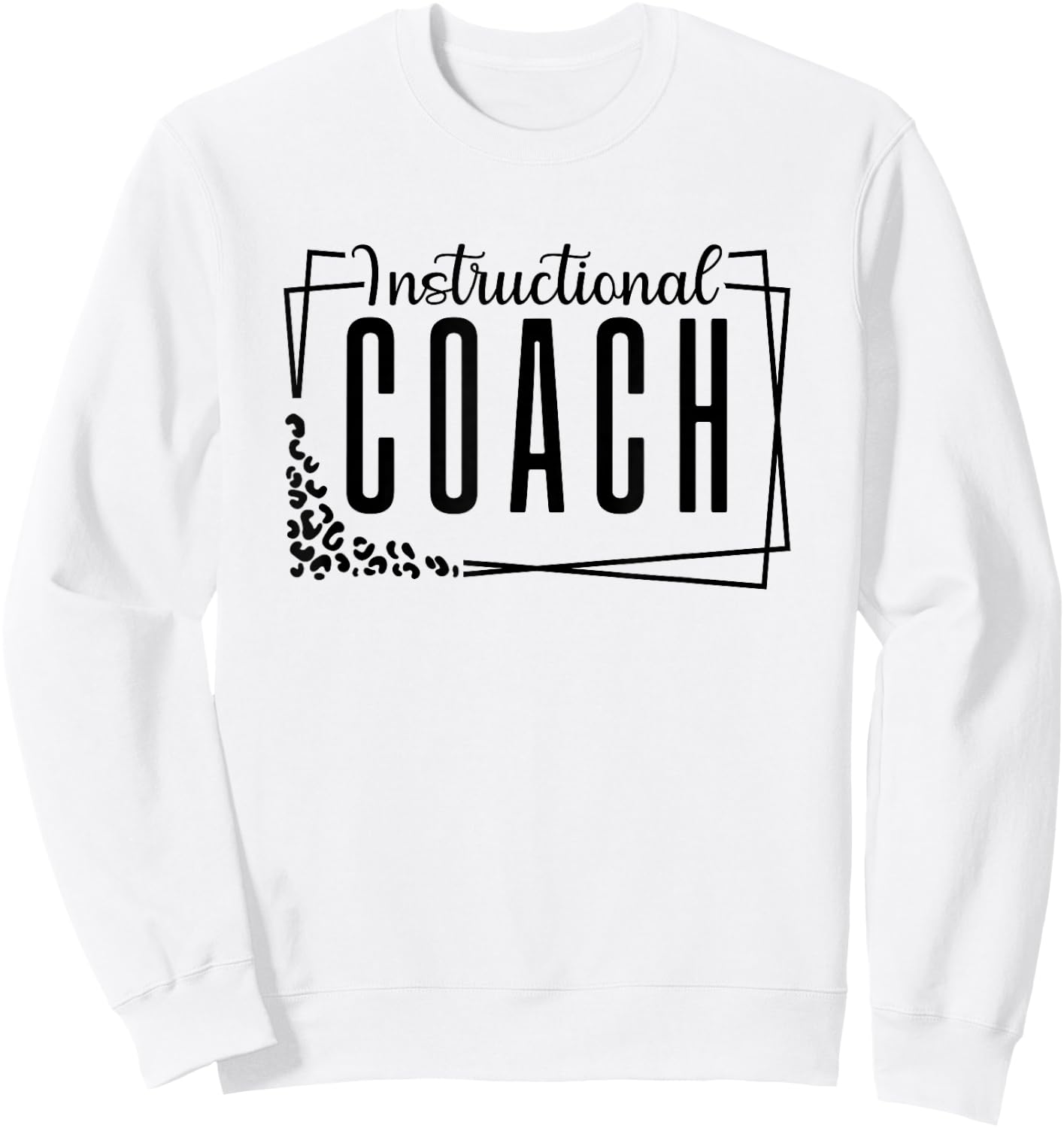 Instructional Coach Back To School Matching Group Sweatshirt - Sweatshirt | White