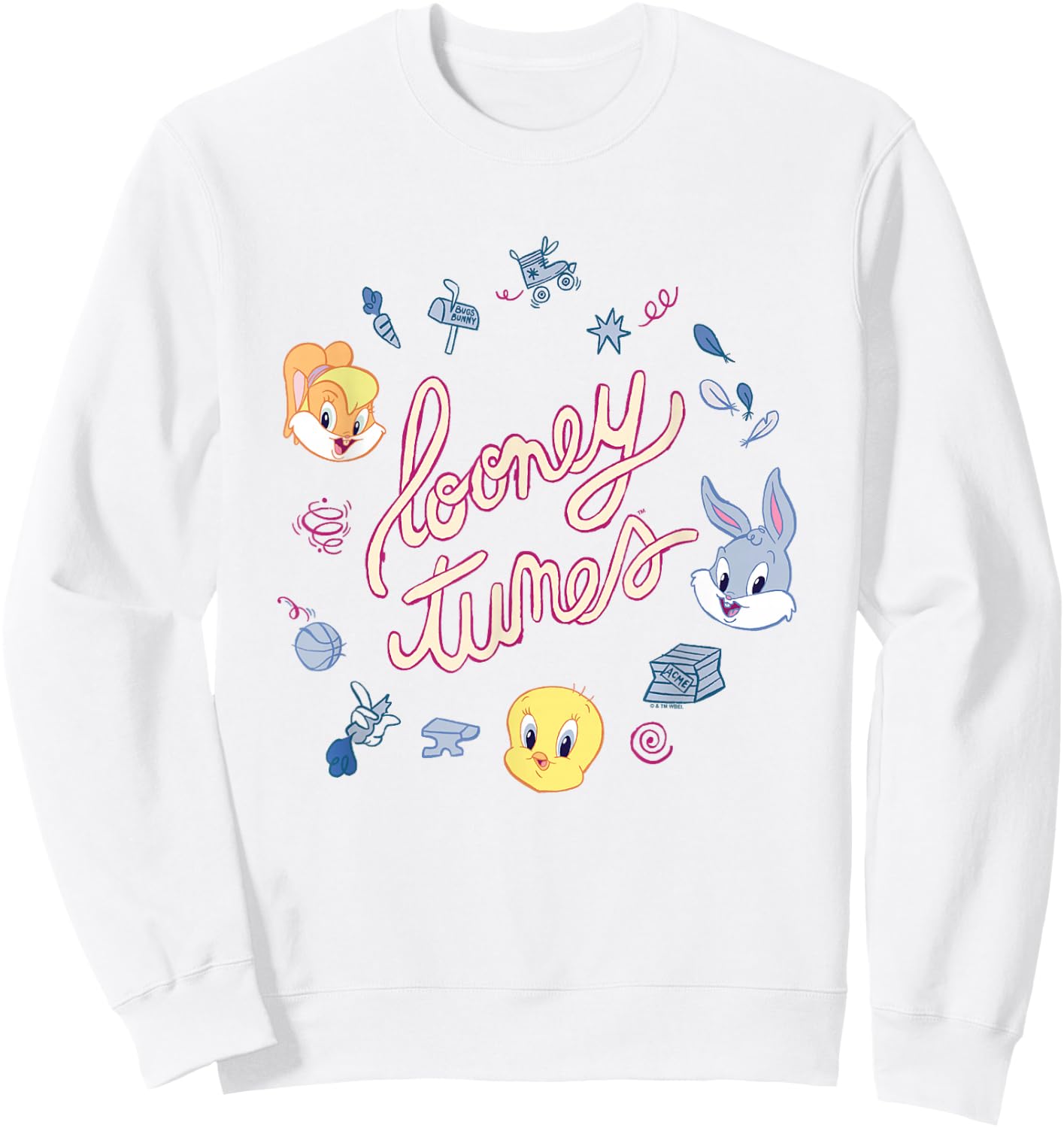 Looney Tunes Baby Looney Tunes Lola Bugs & Tweety Sweatshirt - Sweatshirt | White
