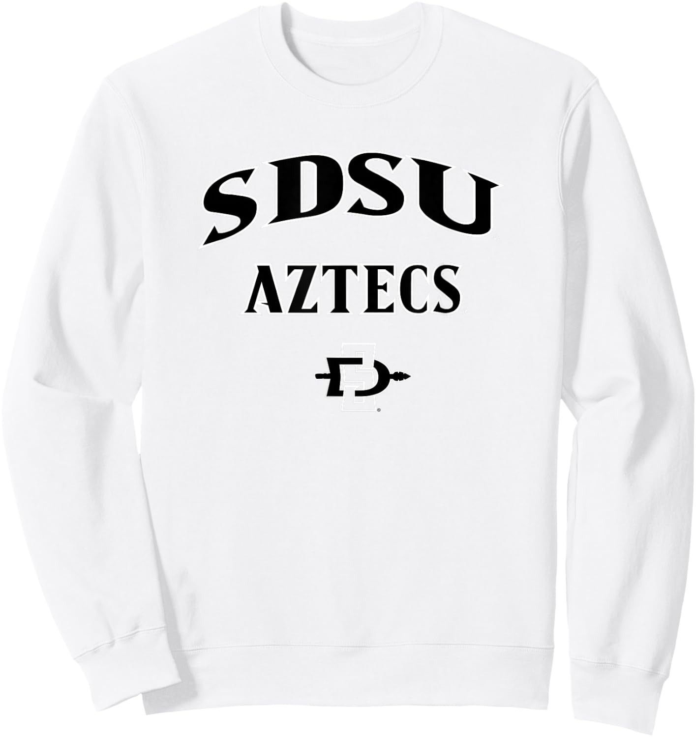 San Diego State Aztecs SDSU Red Officially Licensed Sweatshirt - Sweatshirt | White