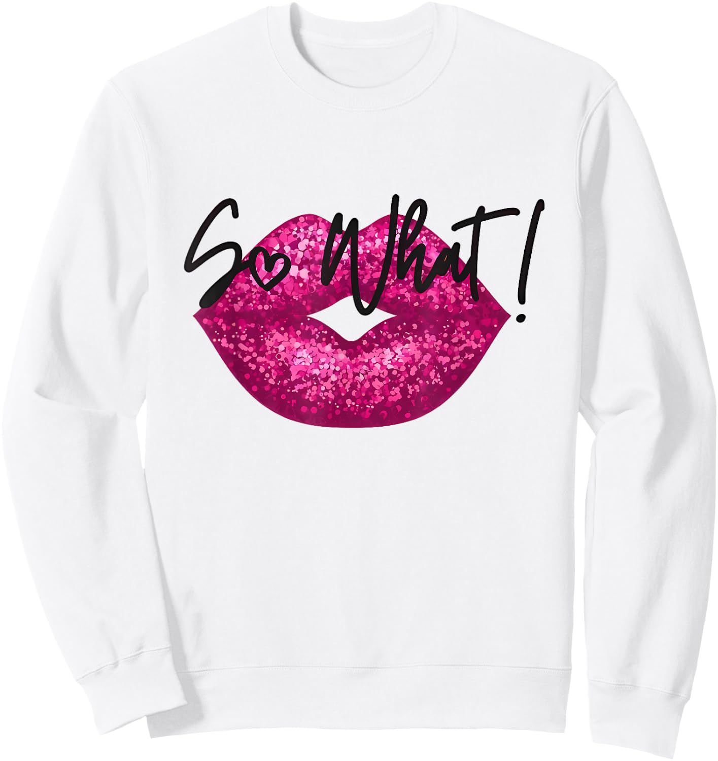 I So What Pink Colors Tour Funny Women Kids Sweatshirt - Sweatshirt | White