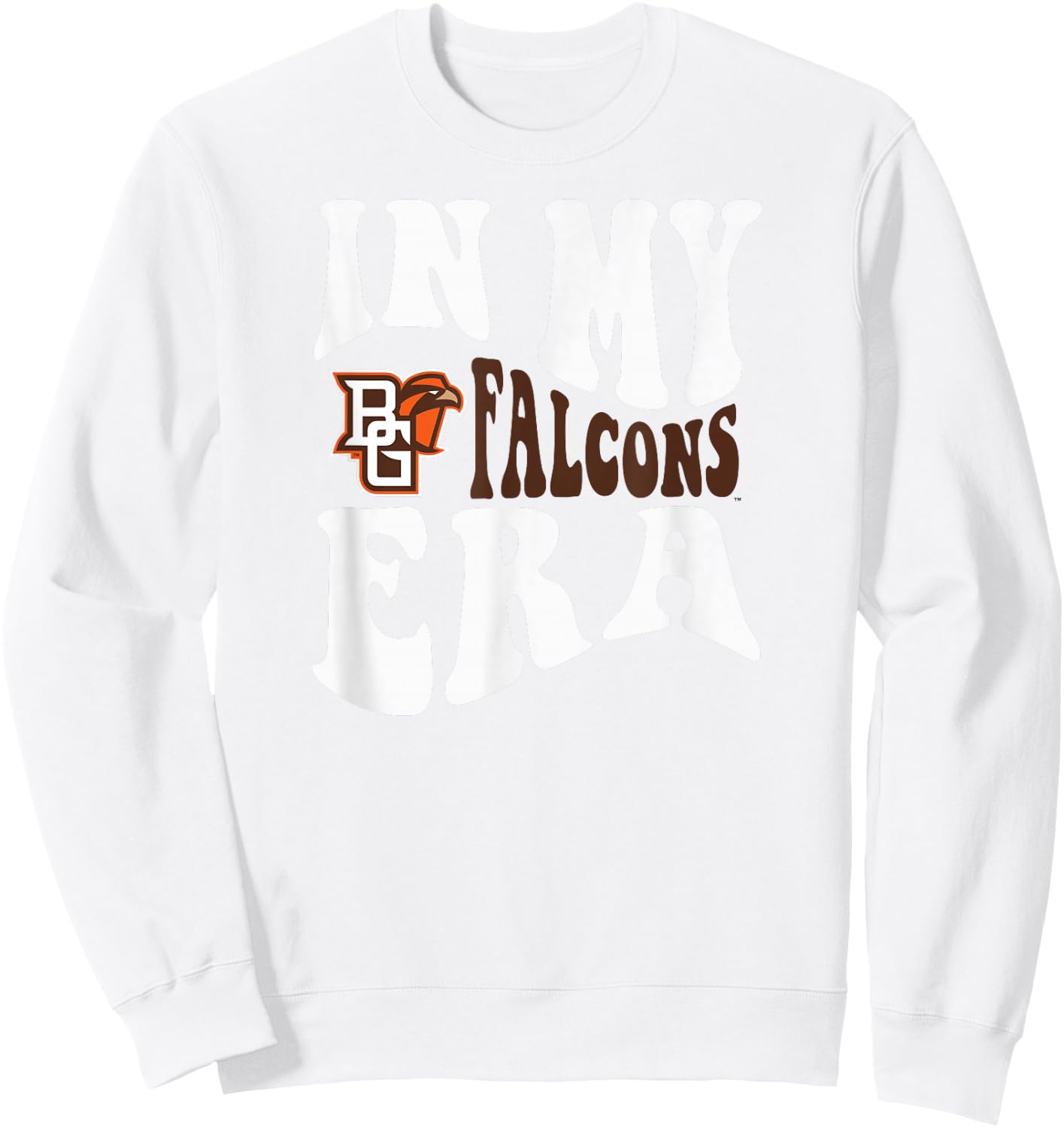 Bowling Green Falcons Era Gray Officially Licensed Sweatshirt - Sweatshirt | White