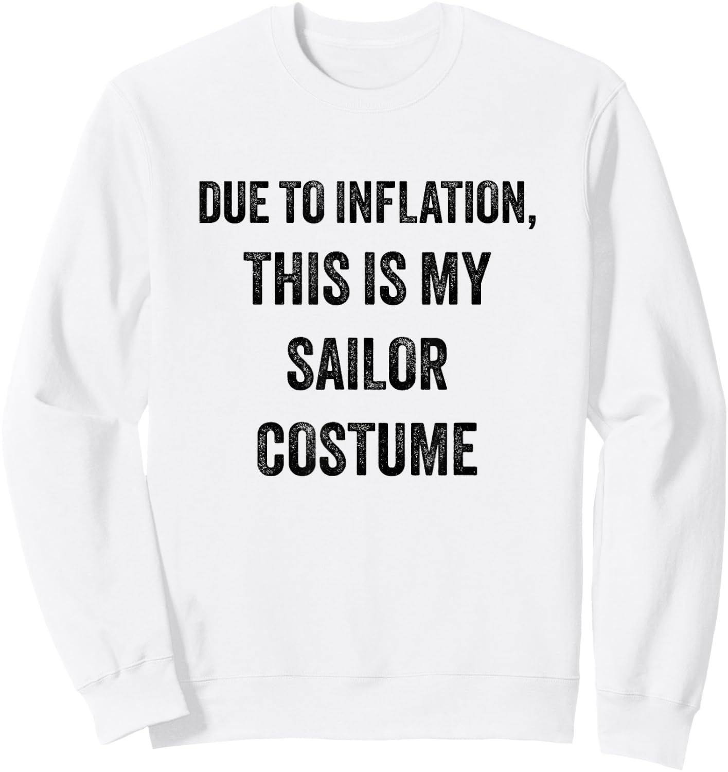 Sailor Halloween Costume Sweatshirt - Sweatshirt | White