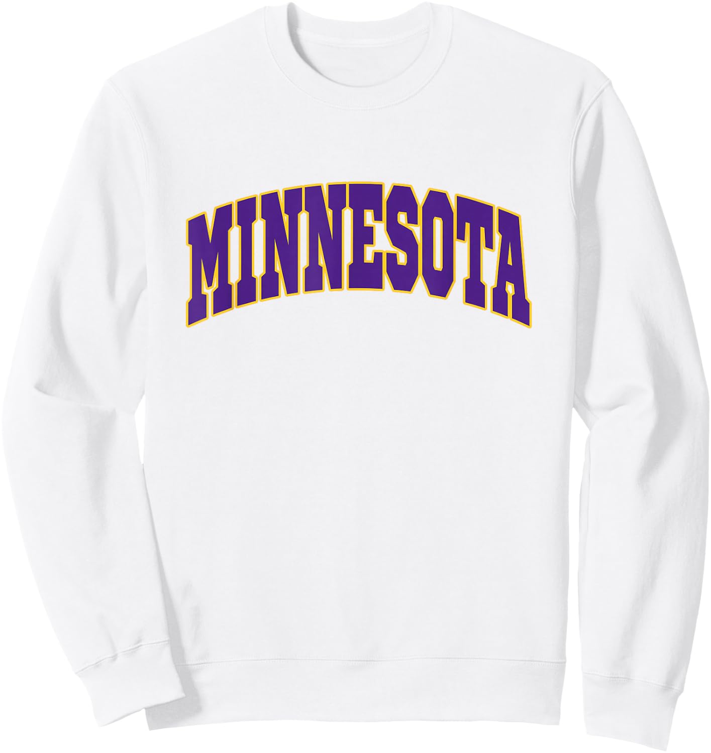 Graphic Apparel Co. - MINNESOTA - Classic White -Kids Sweatshirt - Sweatshirt | White