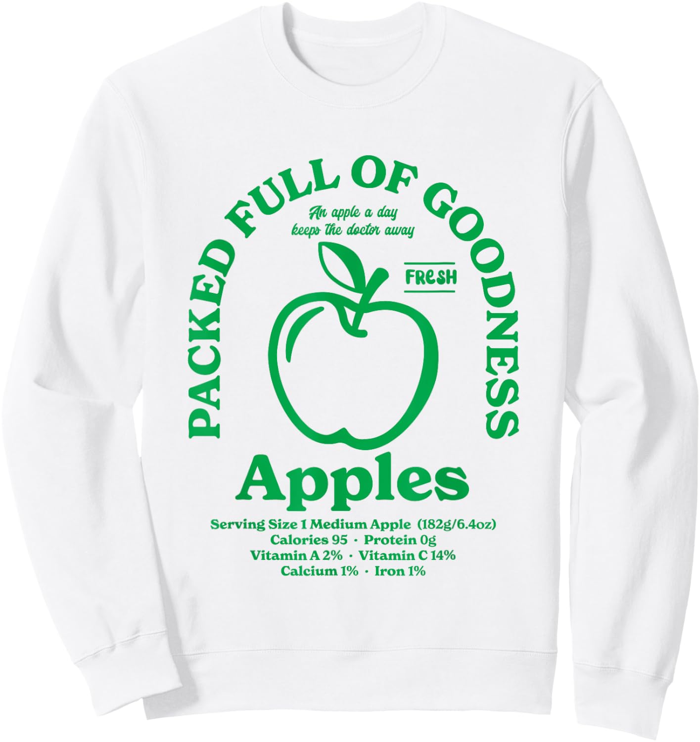 Apples Sweatshirt - Sweatshirt | White