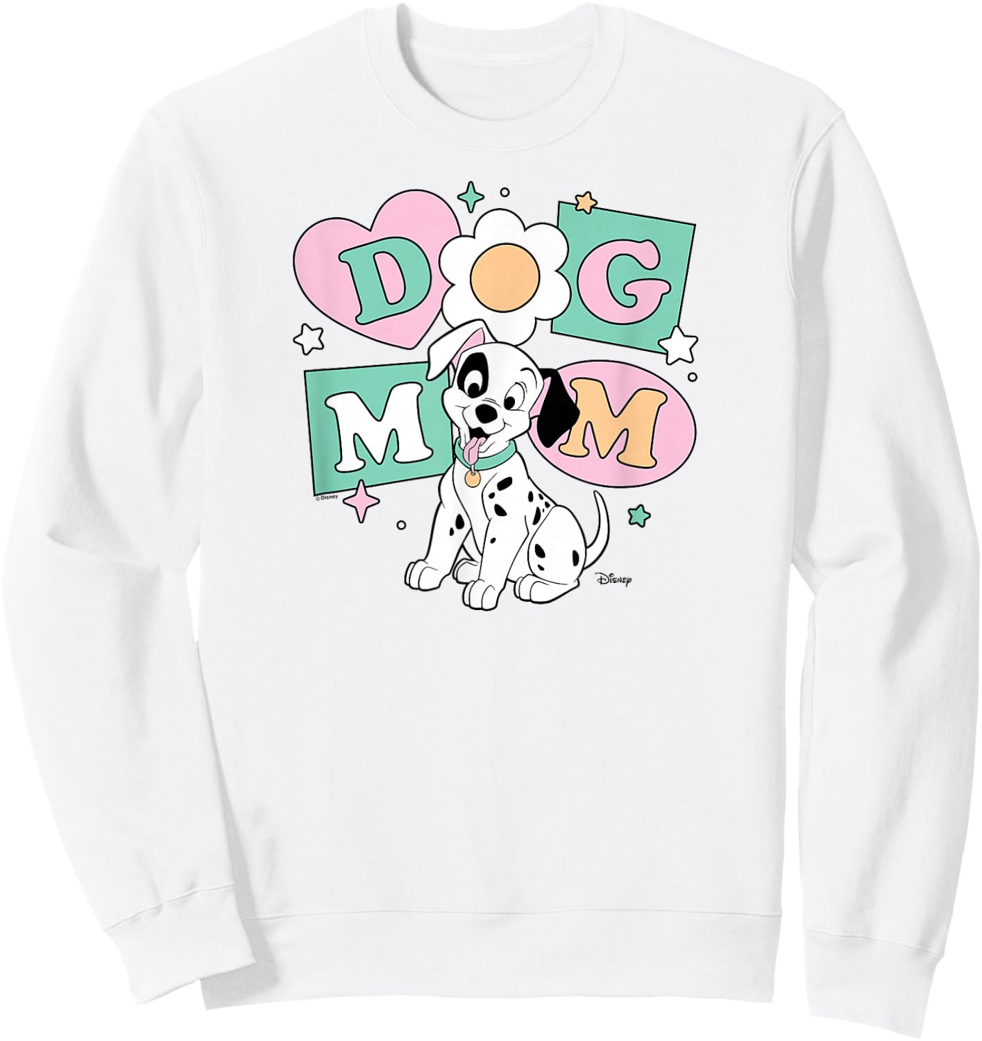 101 Dalmatians - Spot The Puppy Dog Mom Sweatshirt - Sweatshirt | White