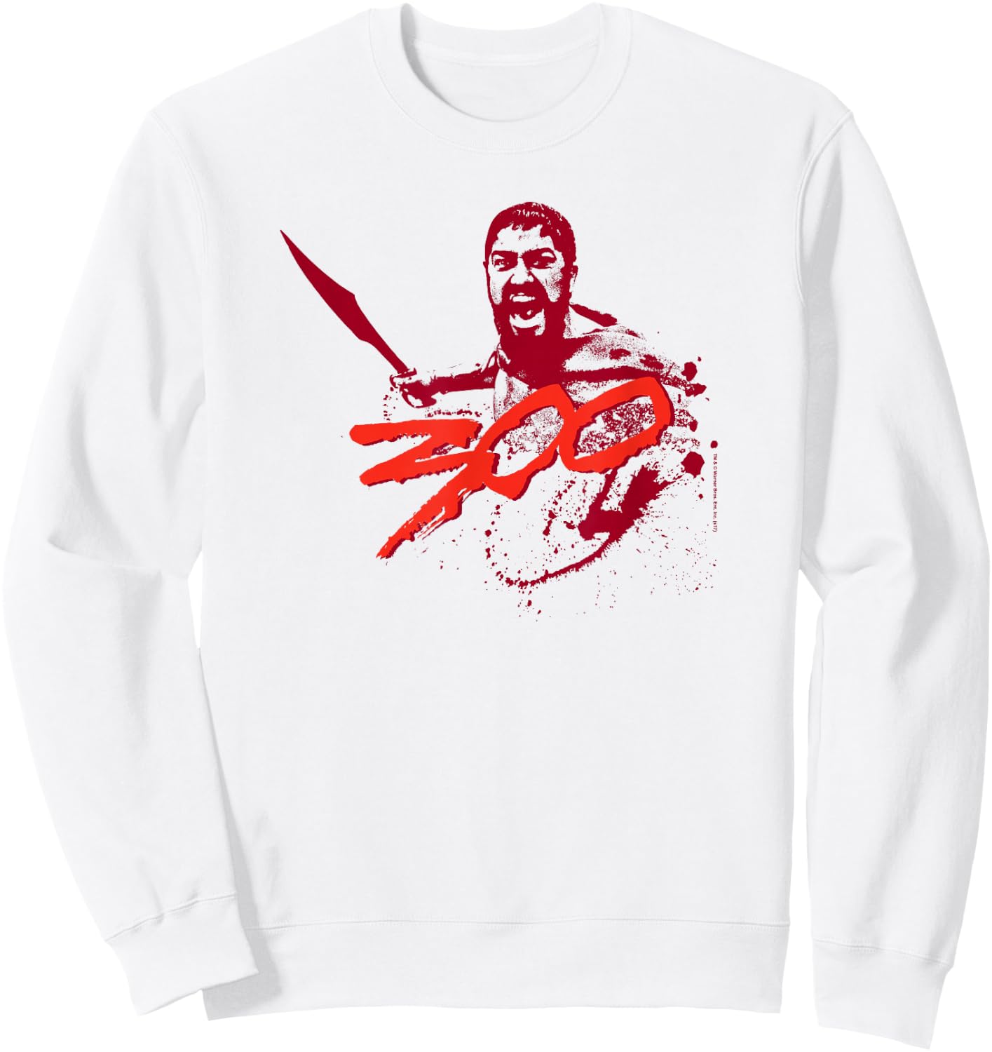 300 Movie Logo Sweatshirt - Sweatshirt | White