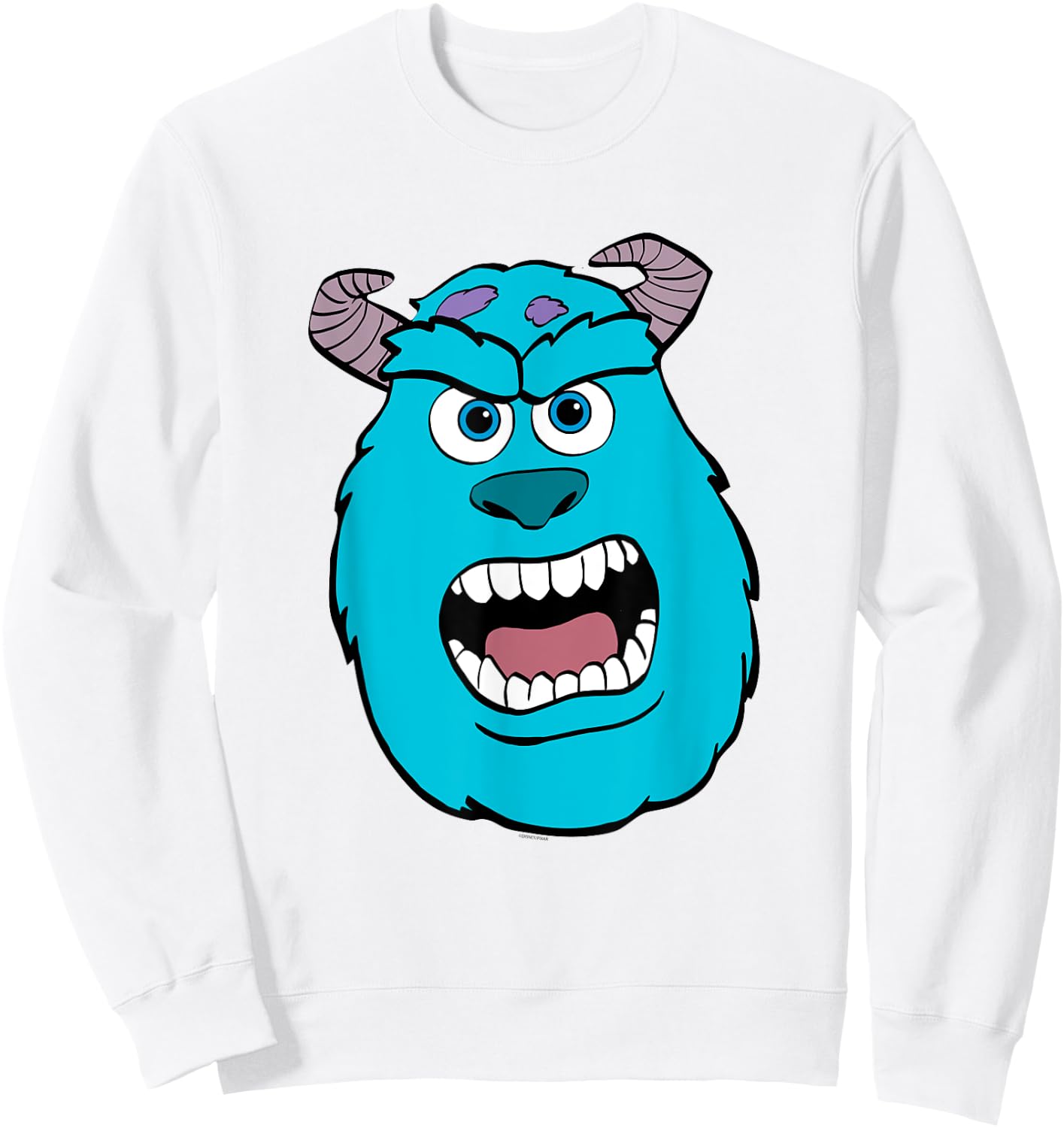 Disney and Pixar’s Monsters, Inc. Sulley Big Face Costume Sweatshirt - Sweatshirt | White