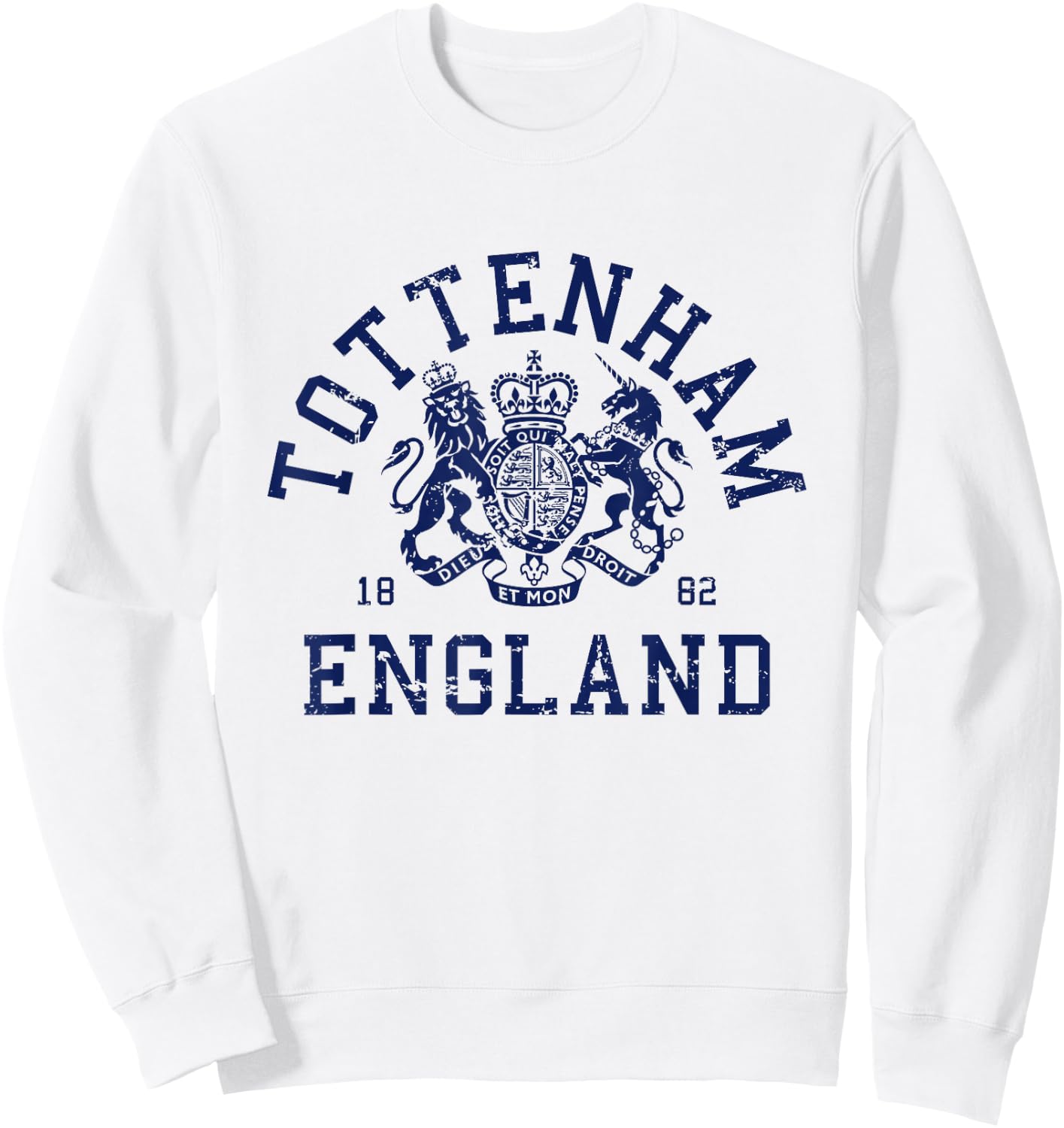 Tottenham, City of North London, England UK Sweatshirt - Sweatshirt | White