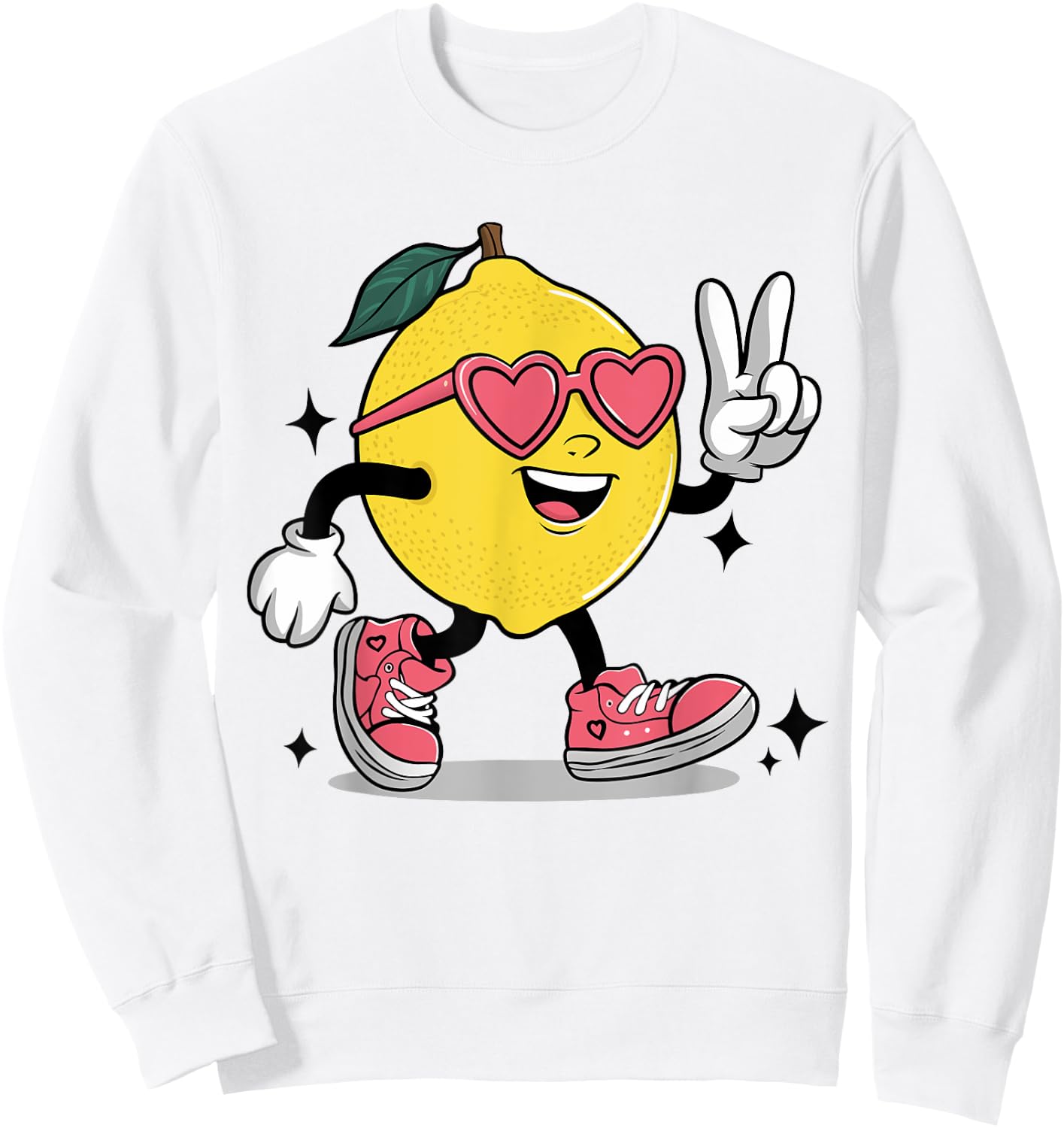 Lemonade Girl Lemonade Lemon Stand Lemonade Crew Women's , Small, White Sweatshirt - Sweatshirt | White
