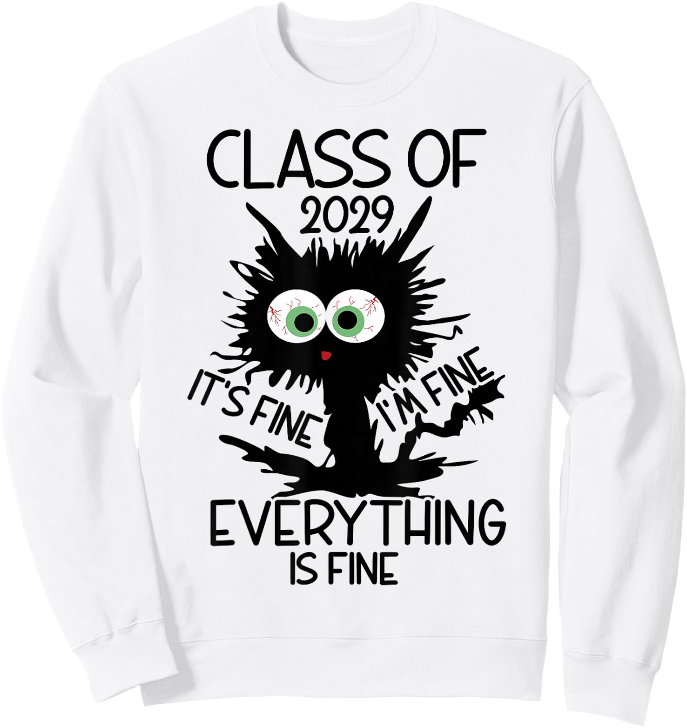 Class Of 2029 Sweatshirt - Sweatshirt | White