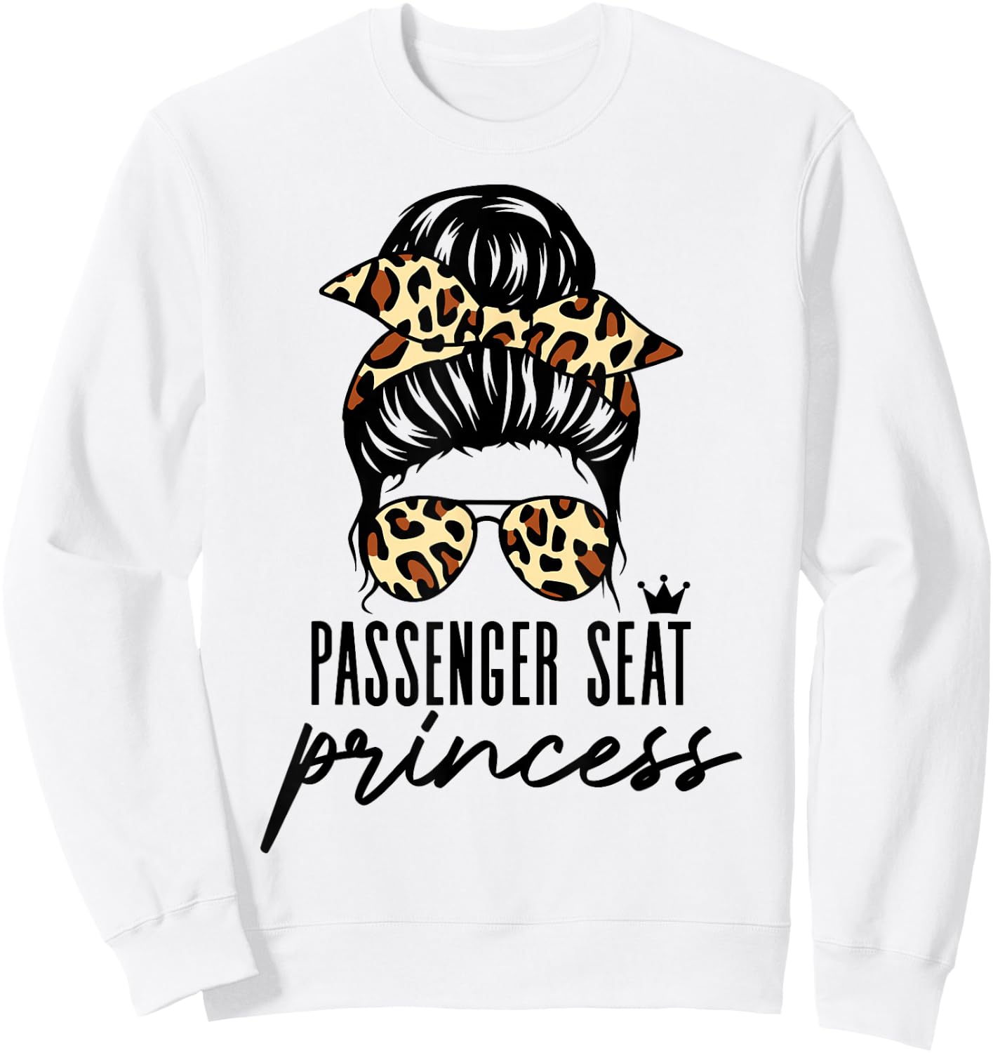 Passenger Seat Princess Sweatshirt - Sweatshirt | White