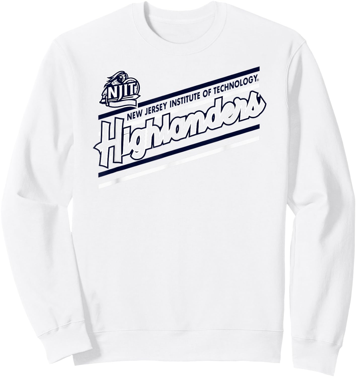 New Jersey Institute of Technology Highlanders Perform Red Sweatshirt - Sweatshirt | White
