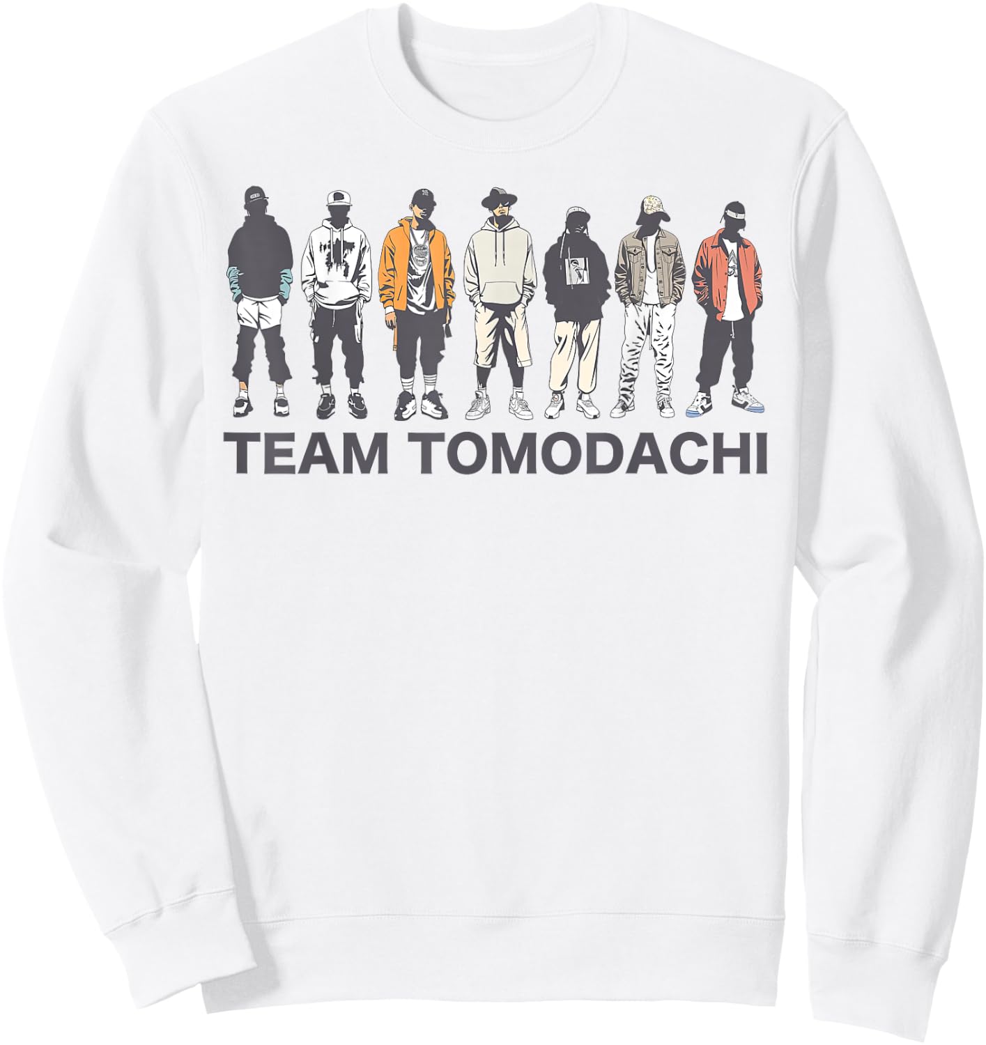 TMTDCHI - Team Tomodachi Collection - Modern Urban Style Sweatshirt - Sweatshirt | White