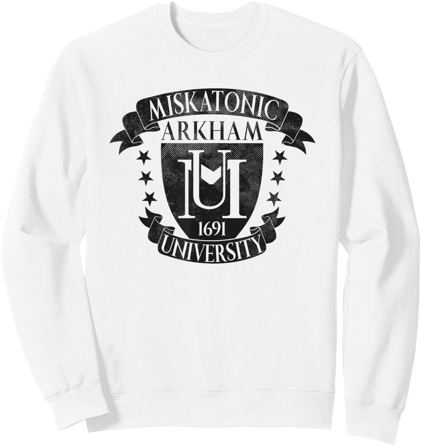 Miskatonic University Arkam 1691, Cthulhu Sweatshirt - Sweatshirt | White