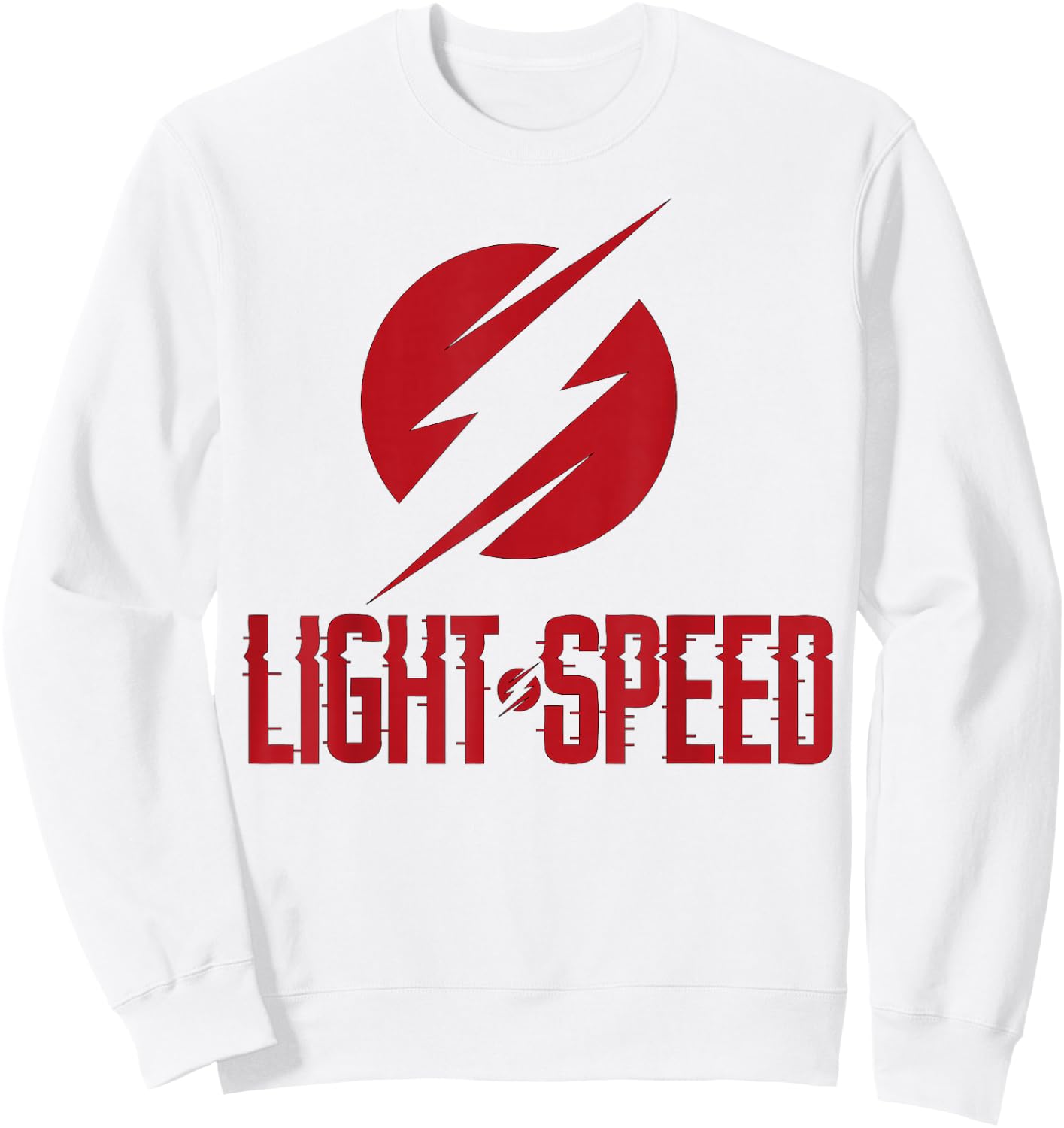 Light Speed for Super fast Runners Sweatshirt - Sweatshirt | White
