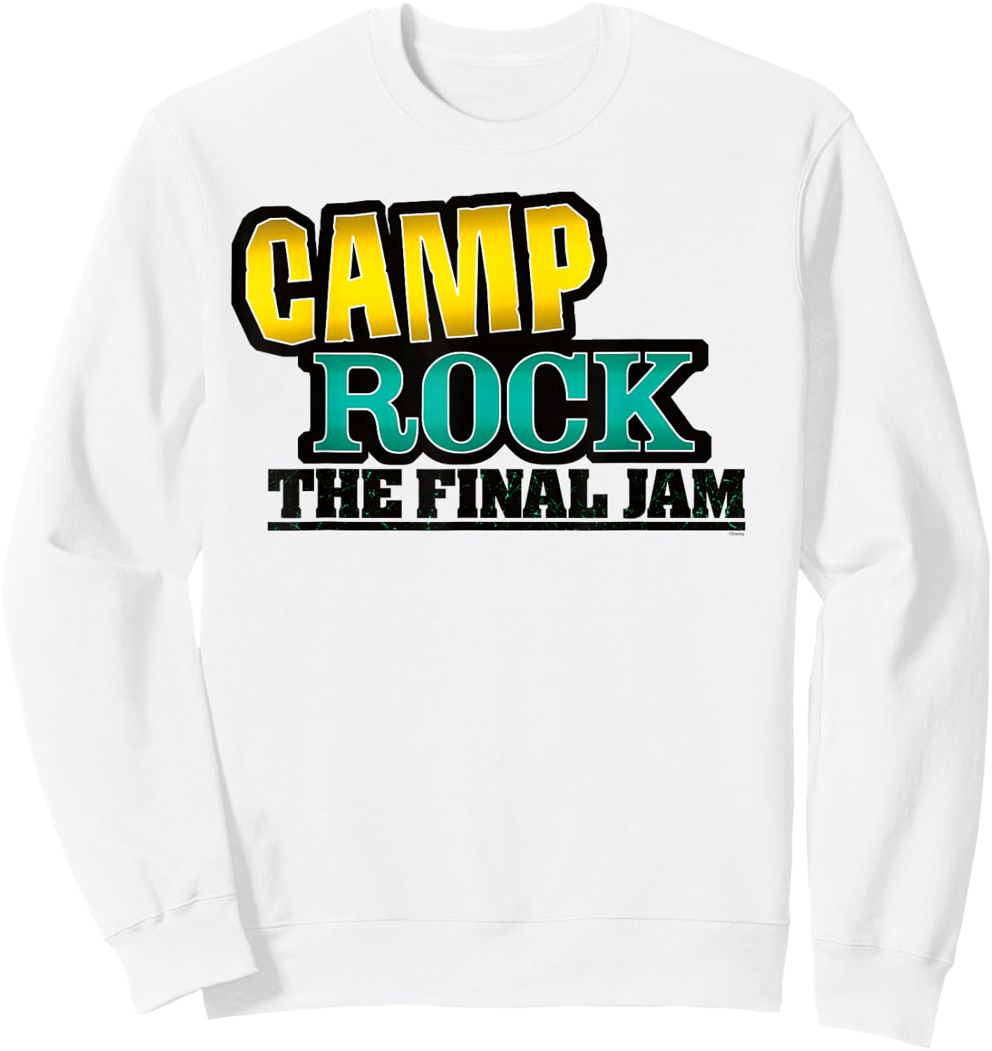 Disney Channel Official Camp Rock 2: The Final Jam Logo Sweatshirt - Sweatshirt | White