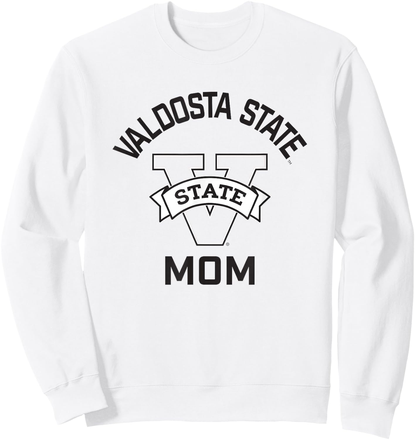 Valdosta State University Blazers Arched Mom Sweatshirt - Sweatshirt | White