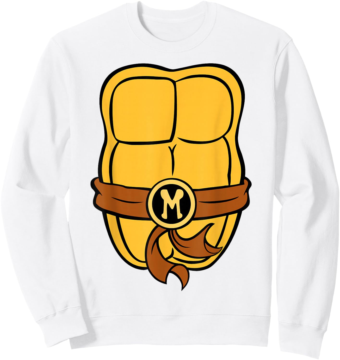 Teenage Mutant Ninja Turtles Michelangelo Shell Sweatshirt - Sweatshirt | White