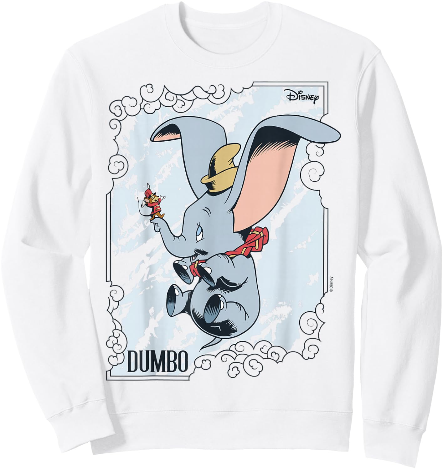 Dumbo - Vintage Timothy Mouse Sweatshirt - Sweatshirt | White