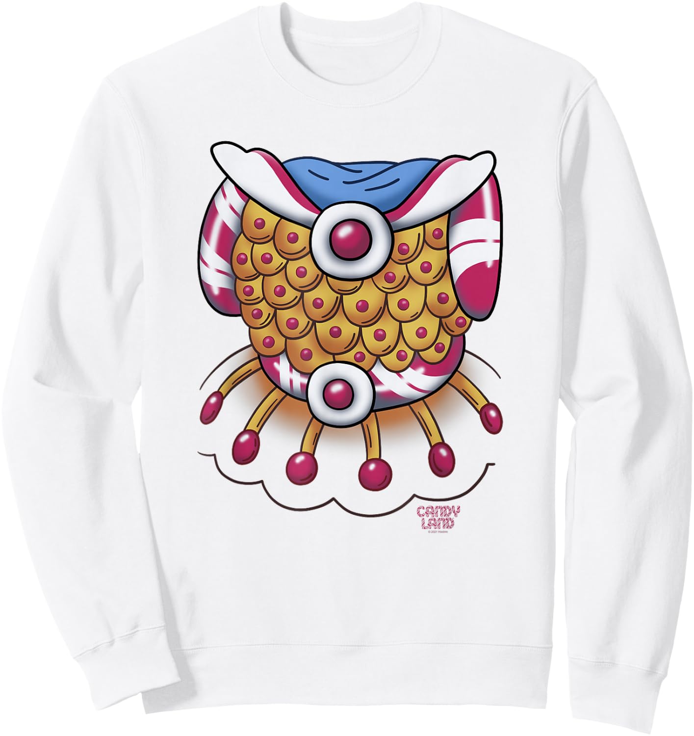 Candy Land King Kandy Halloween Costume Sweatshirt - Sweatshirt | White