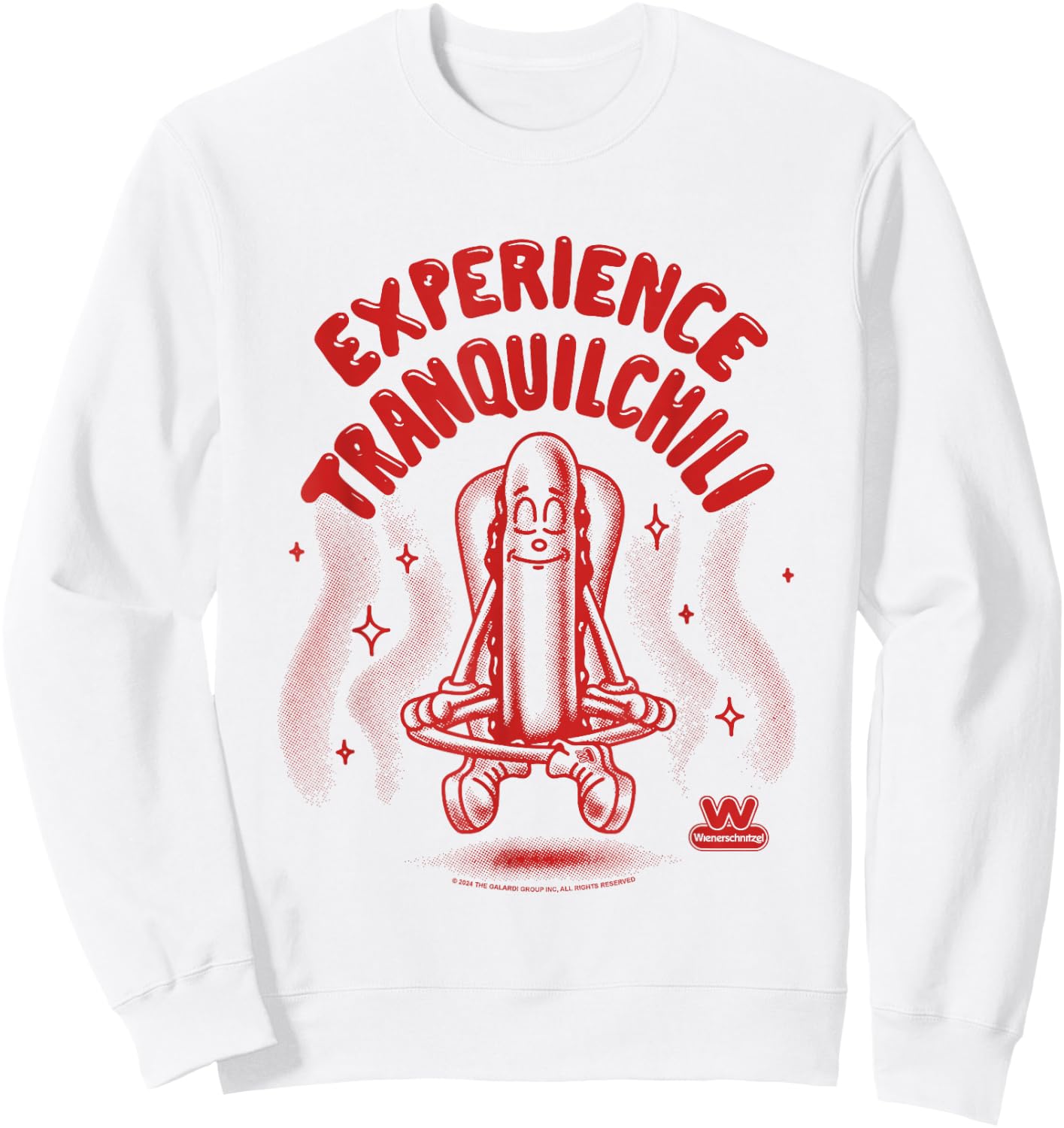 Wienerschnitzel Experience Tranquilchili TDO Vintage Sweatshirt - Sweatshirt | White