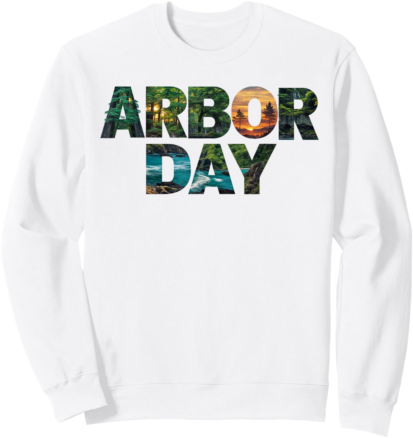 Arbor Day Tree Care Plant More Trees Sweatshirt - Sweatshirt | White