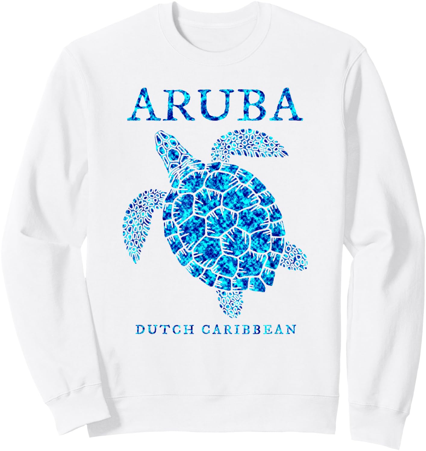 Aruba Sea Turtle Cruise Vacation Souvenir Boys Girls Sweatshirt - Sweatshirt | White