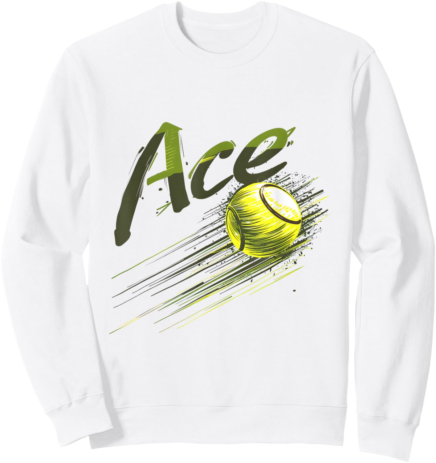 Ace Tennis Apparel Women & Kids Sweatshirt - Sweatshirt | White
