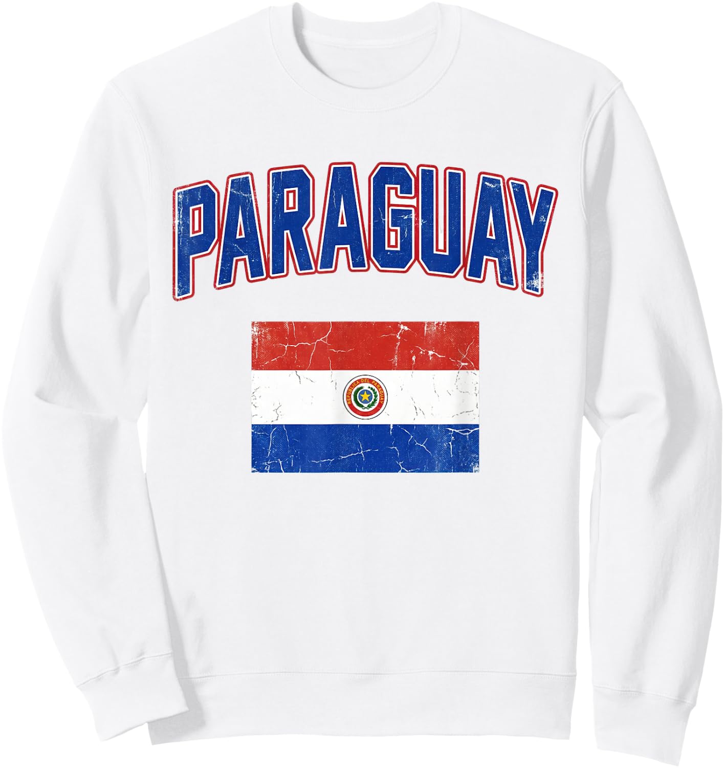 Paraguay Men Women Paraguayan Paraguayo Hispanic Sweatshirt - Sweatshirt | White