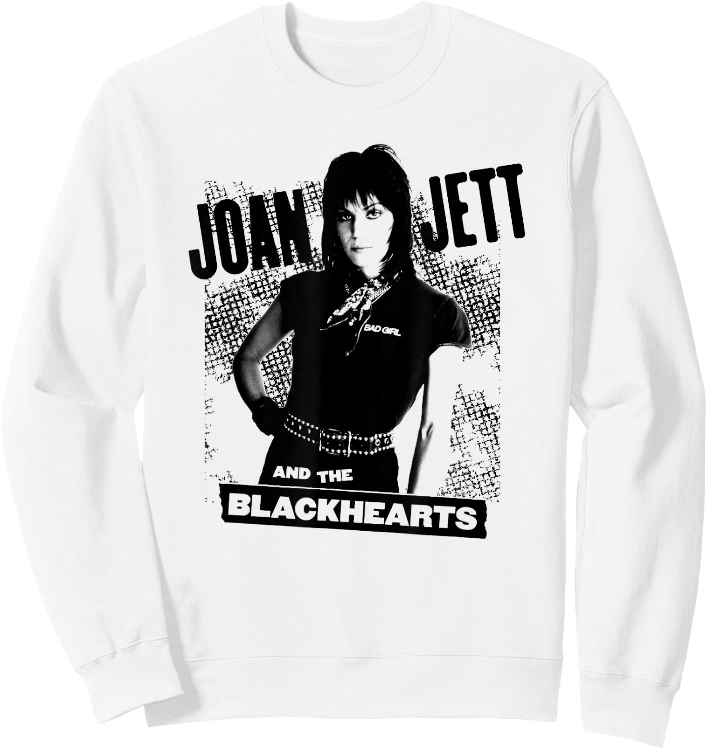 Joan Jett and the Blackhearts - Bad Girl Sweatshirt - Sweatshirt | White