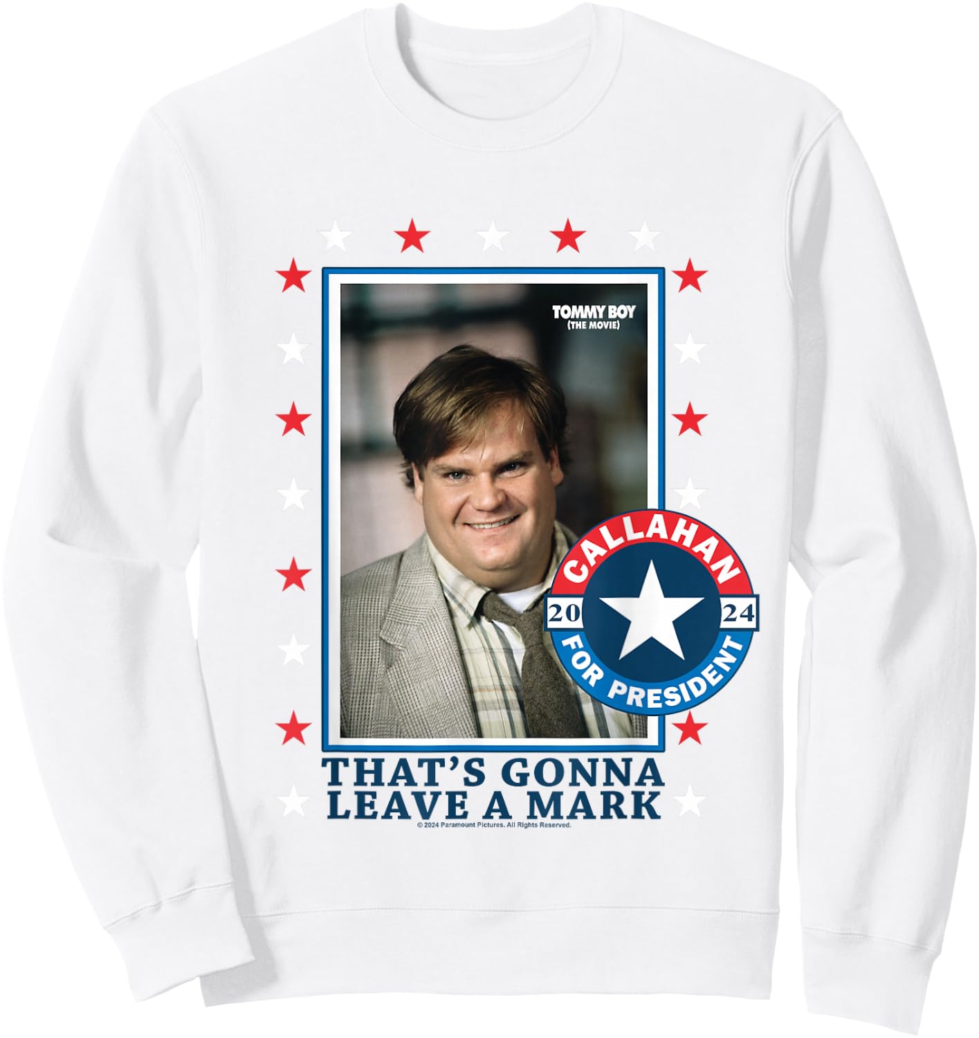 Callahan for President 2024 Sweatshirt - Sweatshirt | White