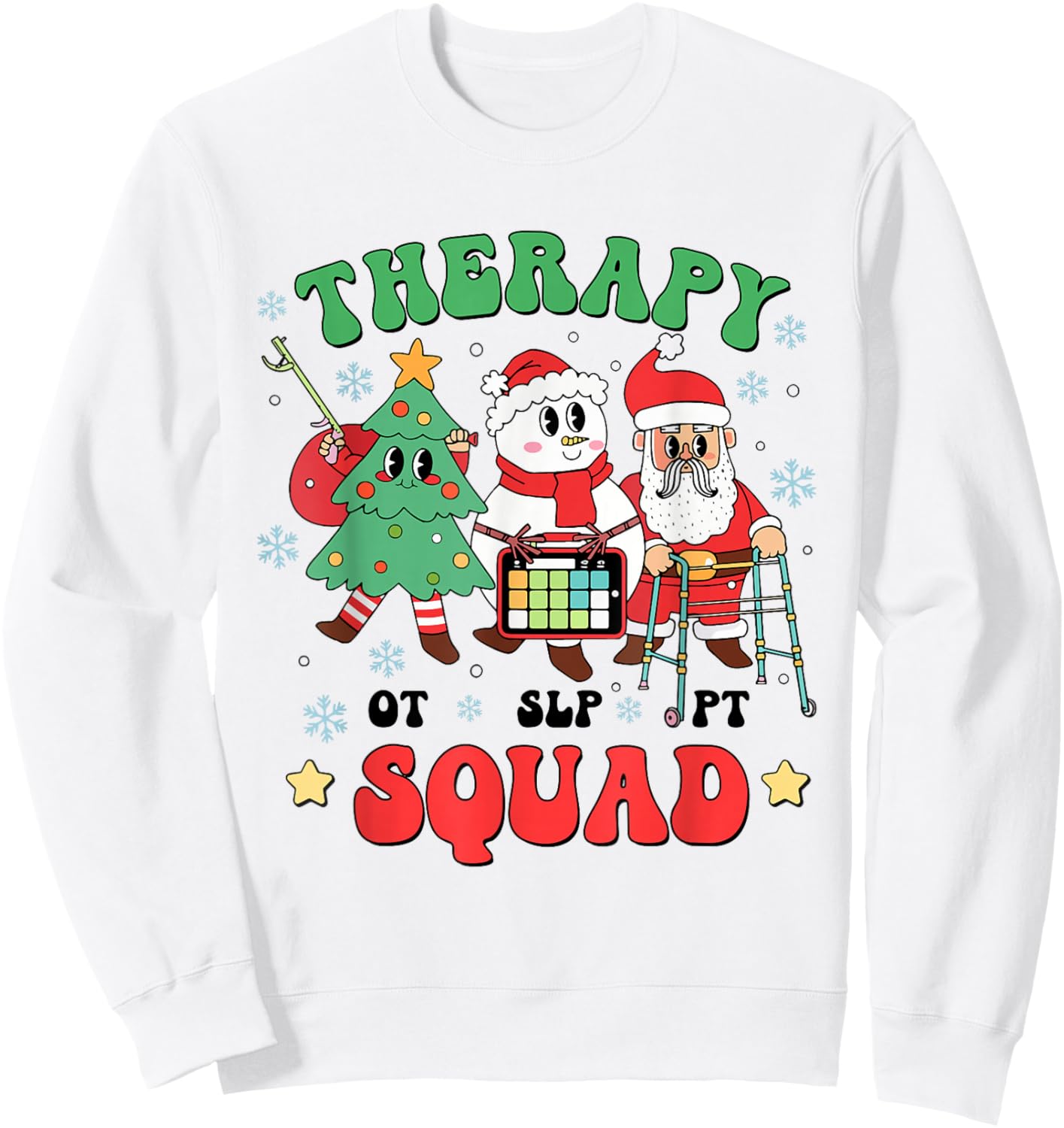 Therapy Team Sweatshirt - Sweatshirt | White