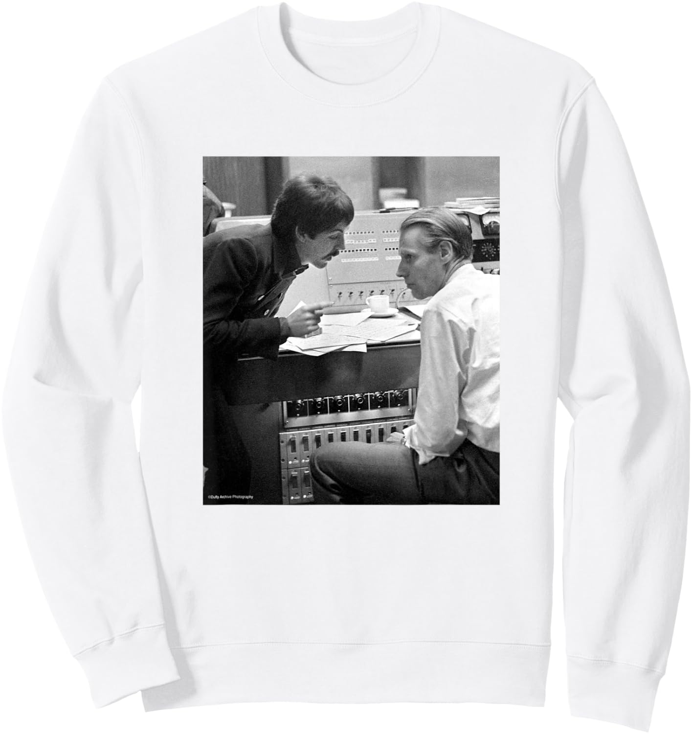 Duffy Archive Photography Paul McCartney Studio The Beatles Sweatshirt - Sweatshirt | White