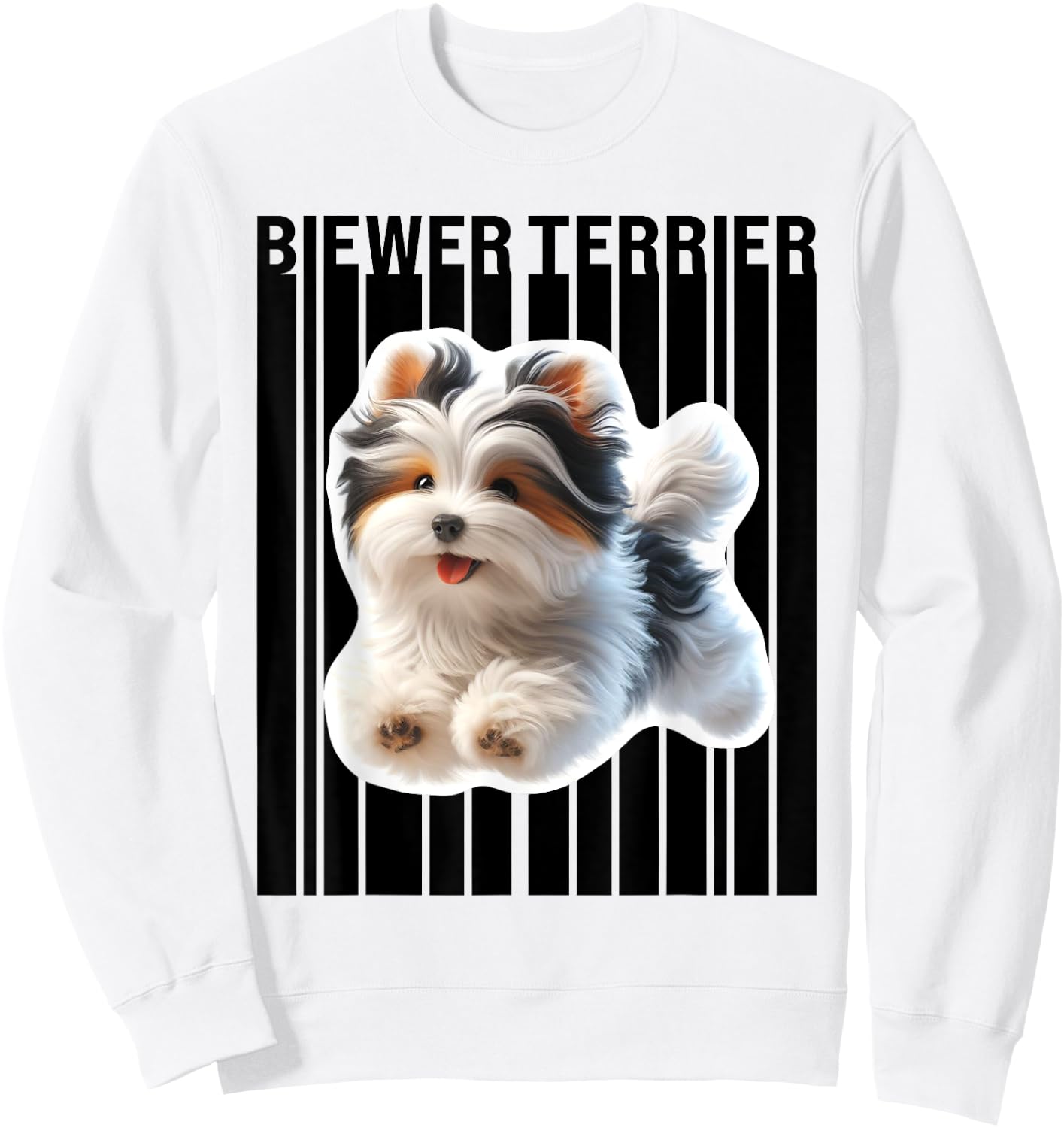 Biewer Terrier dog lovers Sweatshirt - Sweatshirt | White