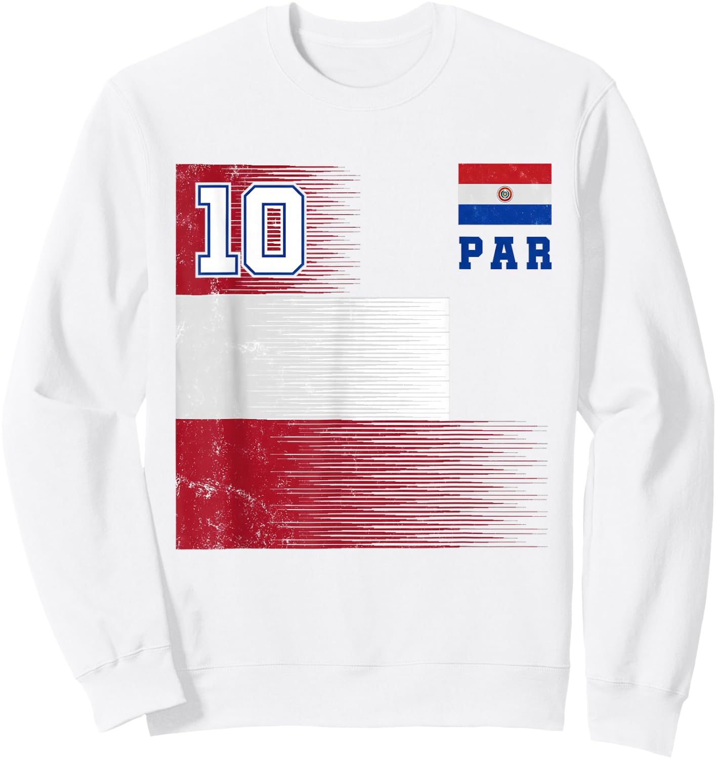Paraguay Men Women Paraguayan Paraguayo Hispanic Sweatshirt - Sweatshirt | White