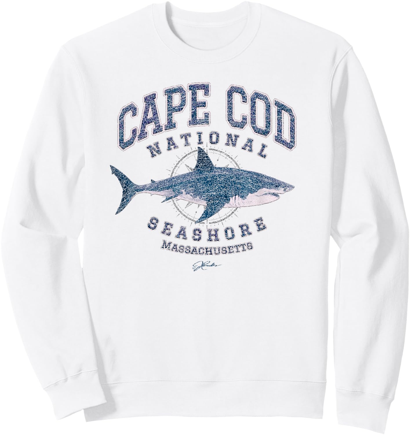JCombs: Cape Cod National Seashore, Massachusetts Sweatshirt - Sweatshirt | White