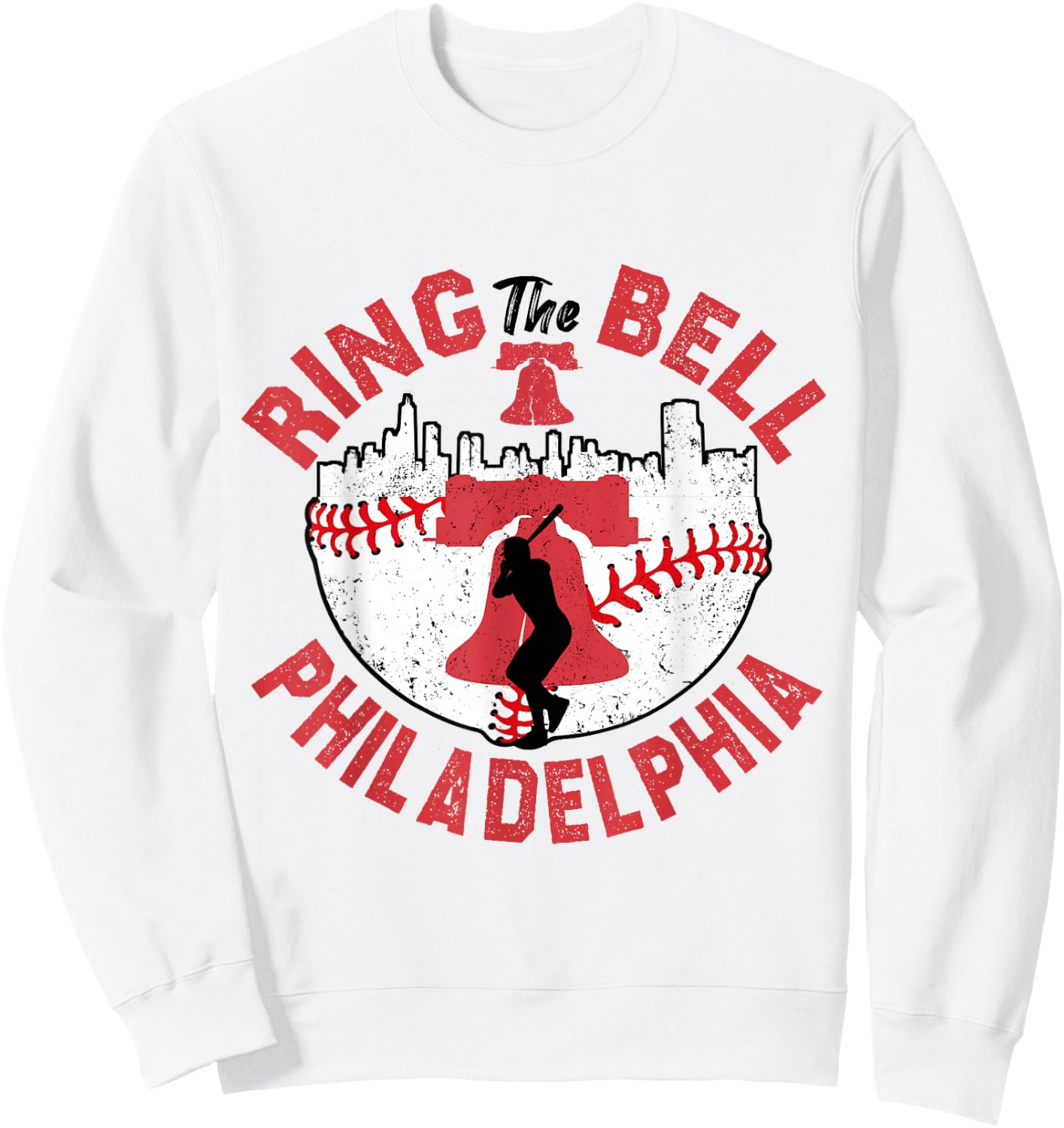 Ring The Bell Sweatshirt - Sweatshirt | White