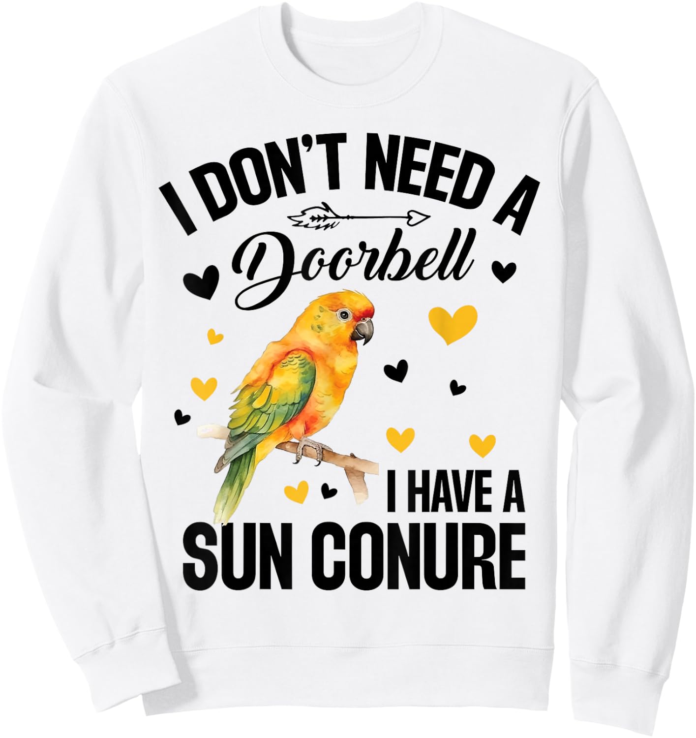 Sun Conure Nest Sunconure Sun Conure Food Sun Conures Sweatshirt - Sweatshirt | White