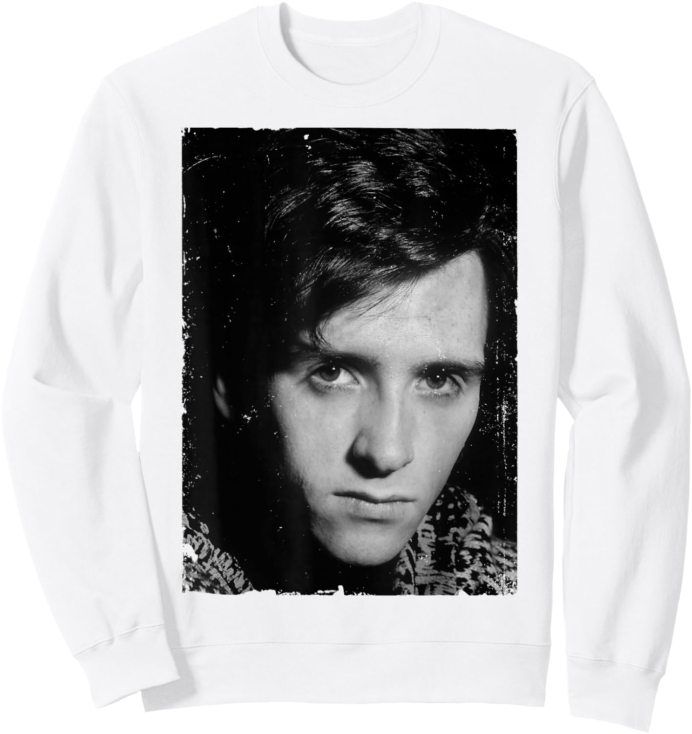 Johnny Marr Of The Smiths 1985 By Stephen Wright Sweatshirt - Sweatshirt | White