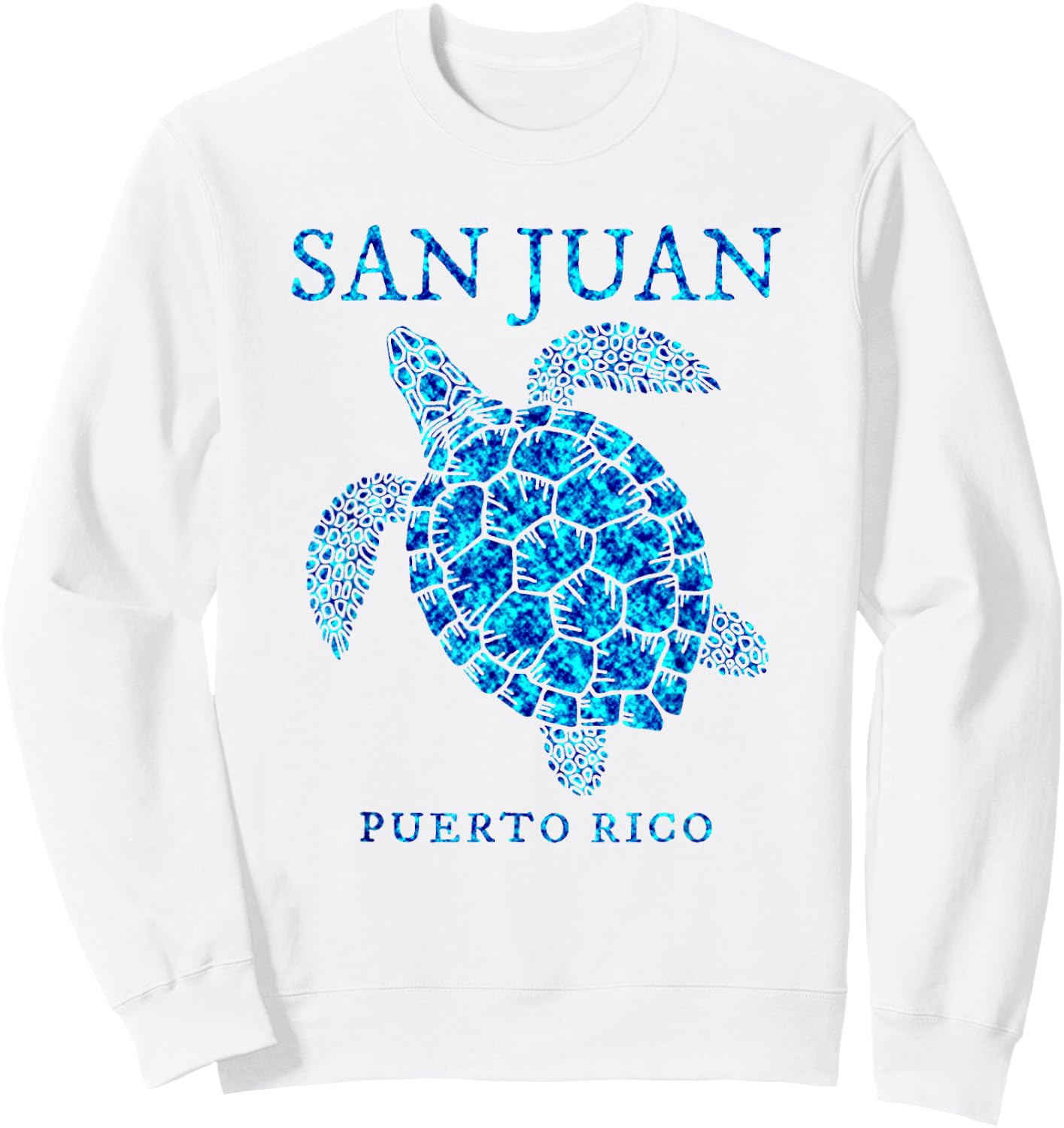 San Juan Puerto Rico Souvenir Sea Turtle Boys Girls Toddler Sweatshirt - Sweatshirt | White